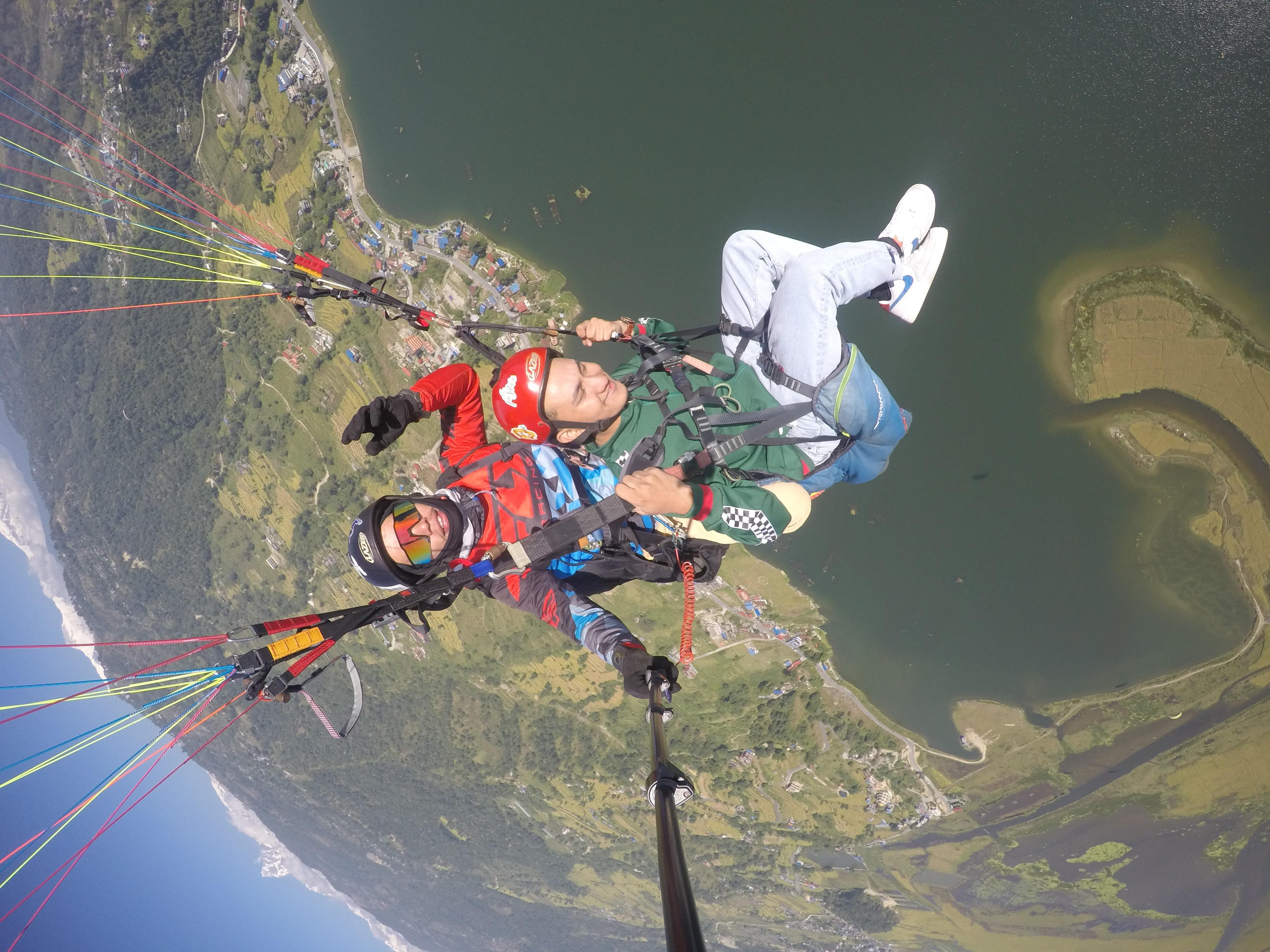 Pokhara Ultimate Adrenaline Trio: Paragliding, Bungee & Zipline
