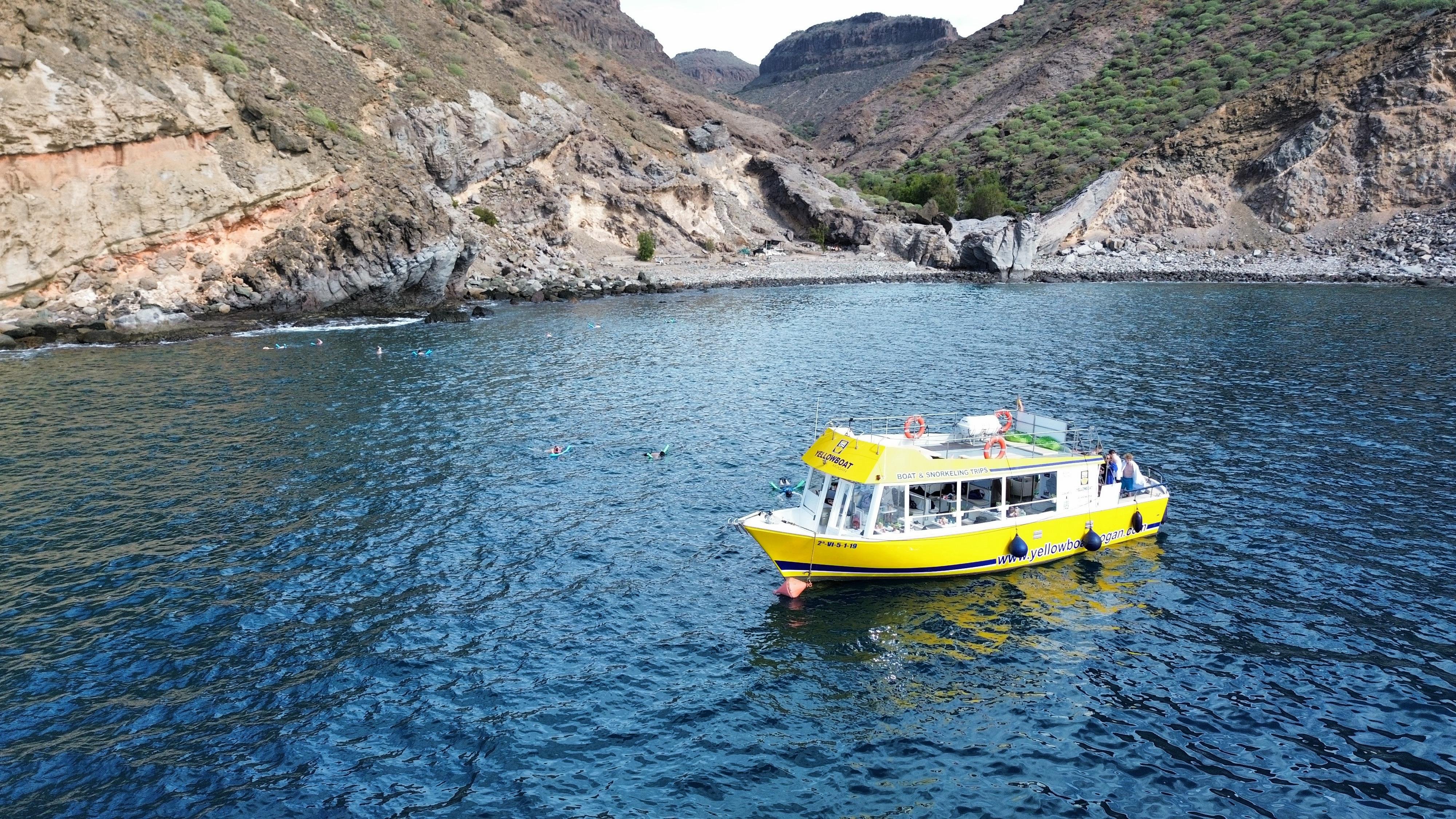 Mogán Coastal Cruise with Snorkeling & Canarian Lunch
