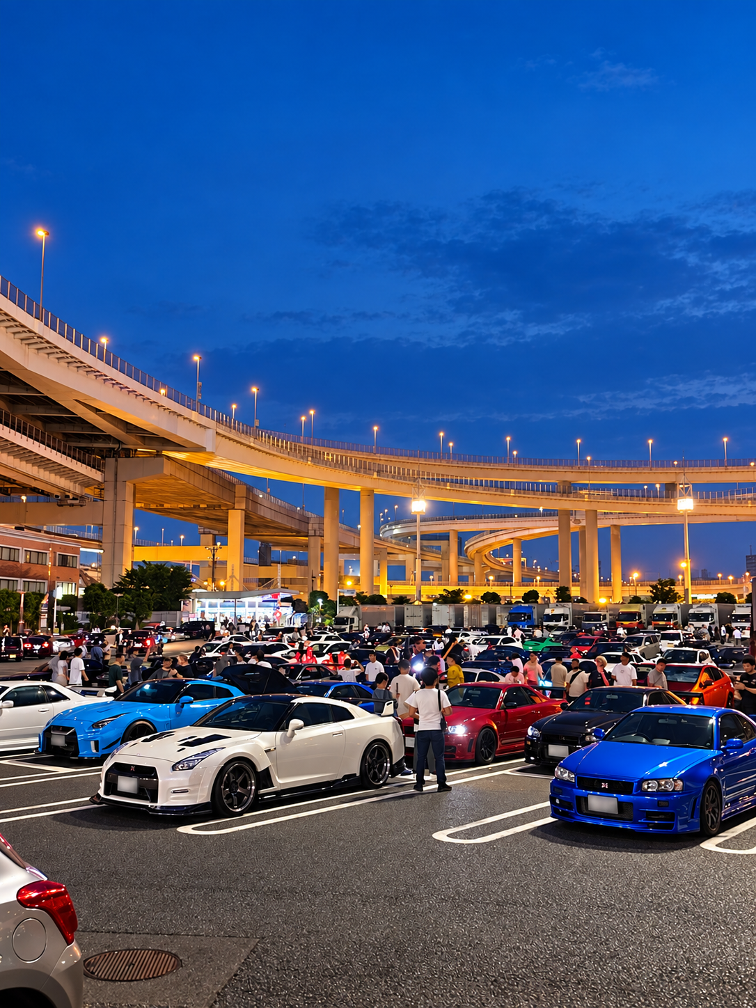 Tokyo JDM Night Drive & Daikoku PA Meet