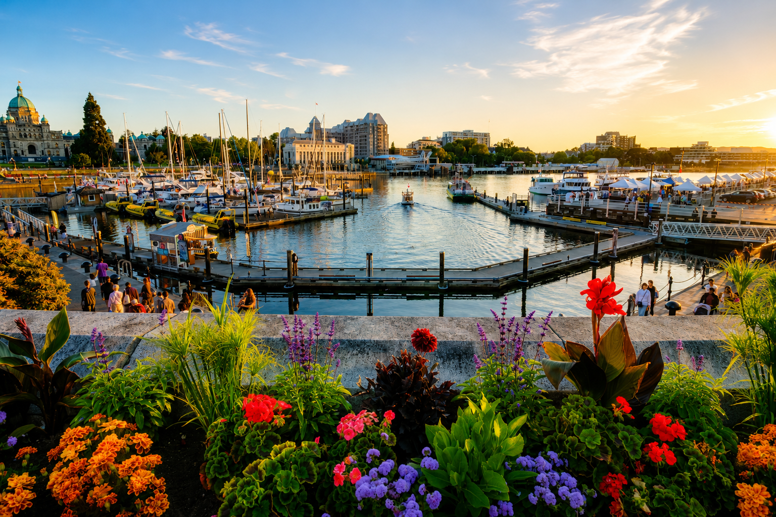 Vancouver to Victoria day trip — BC Ferries crossing, Gulf Islands and Victoria Inner Harbour — image 3