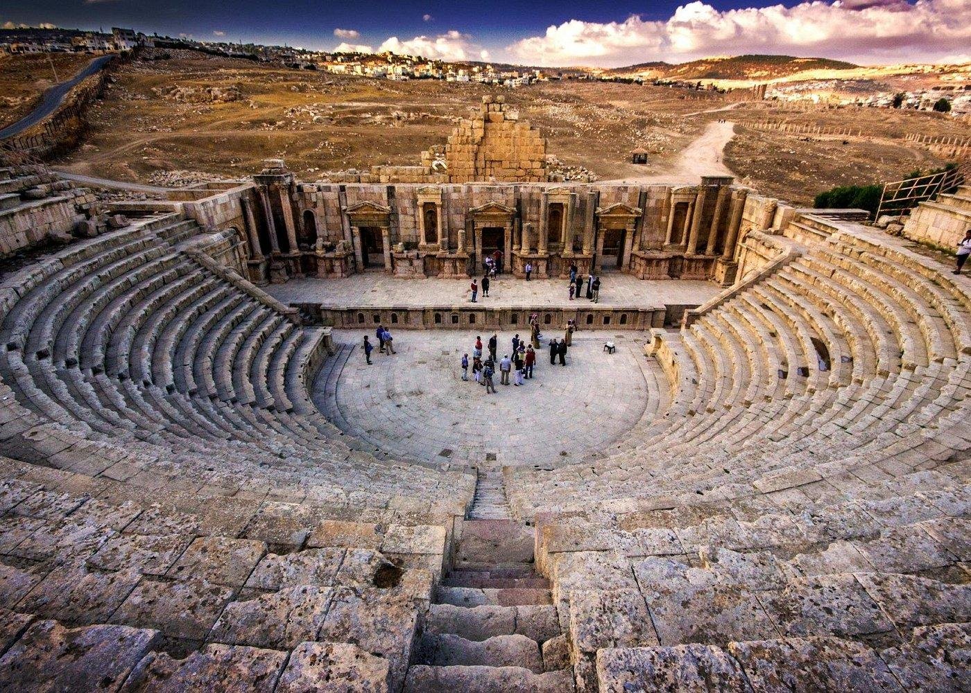 Jerash, Umm Qais & Jesus' Cave Private Day Trip from Amman