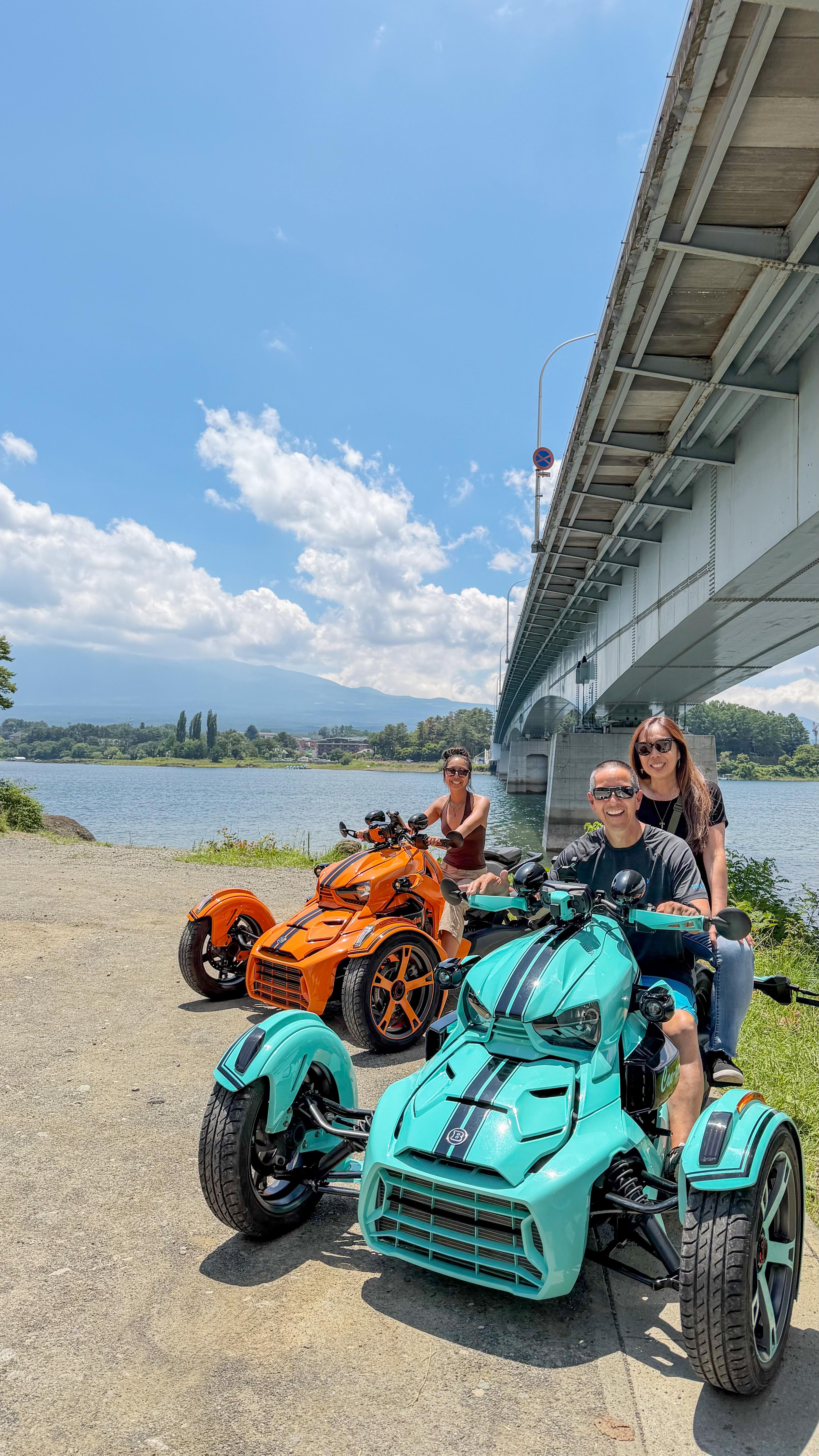 Mt. Fuji Guided Can-Am Trike Tour from Lake Kawaguchi
