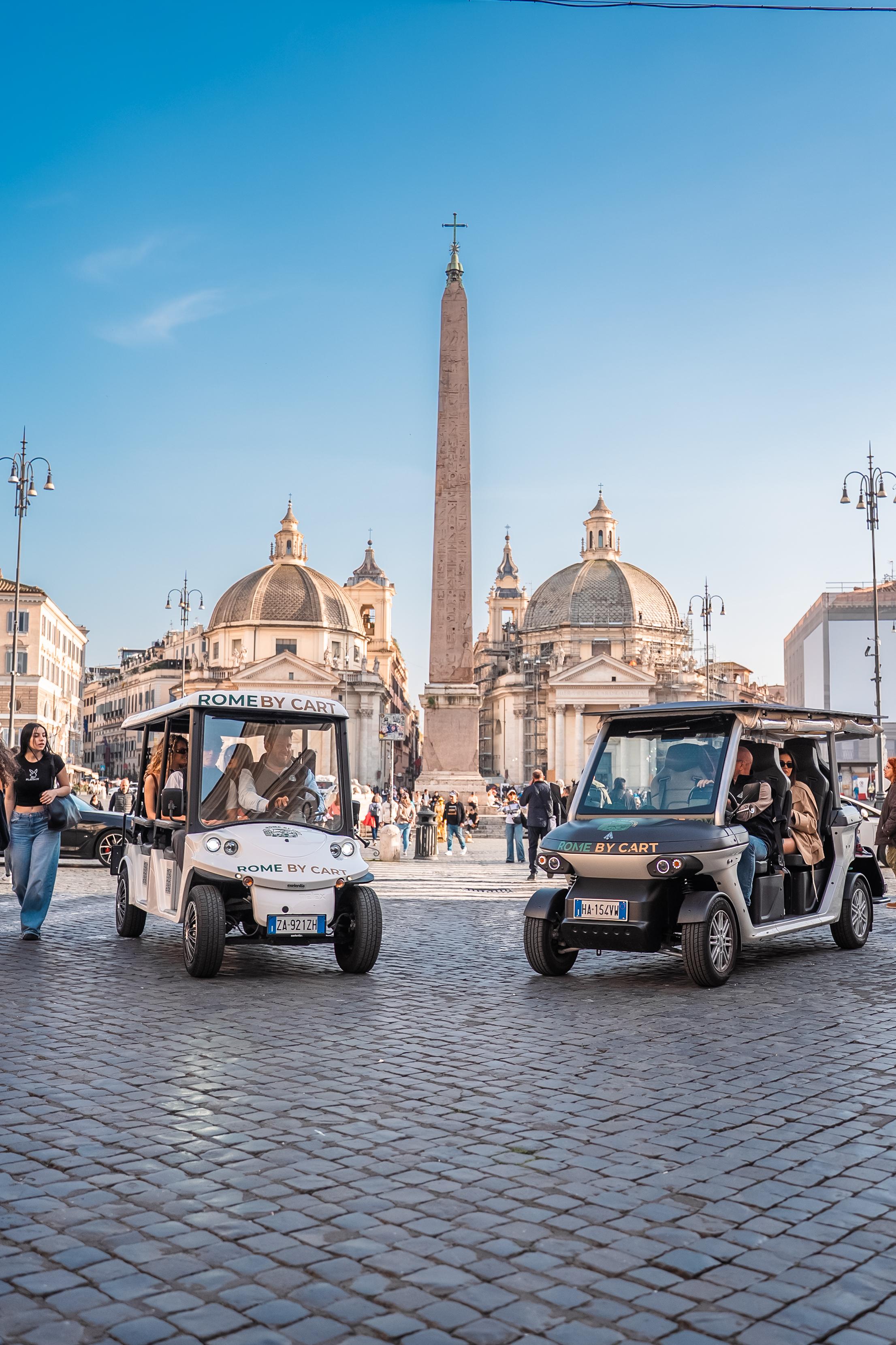 Rome Private VIP Golf Cart Sightseeing Tour