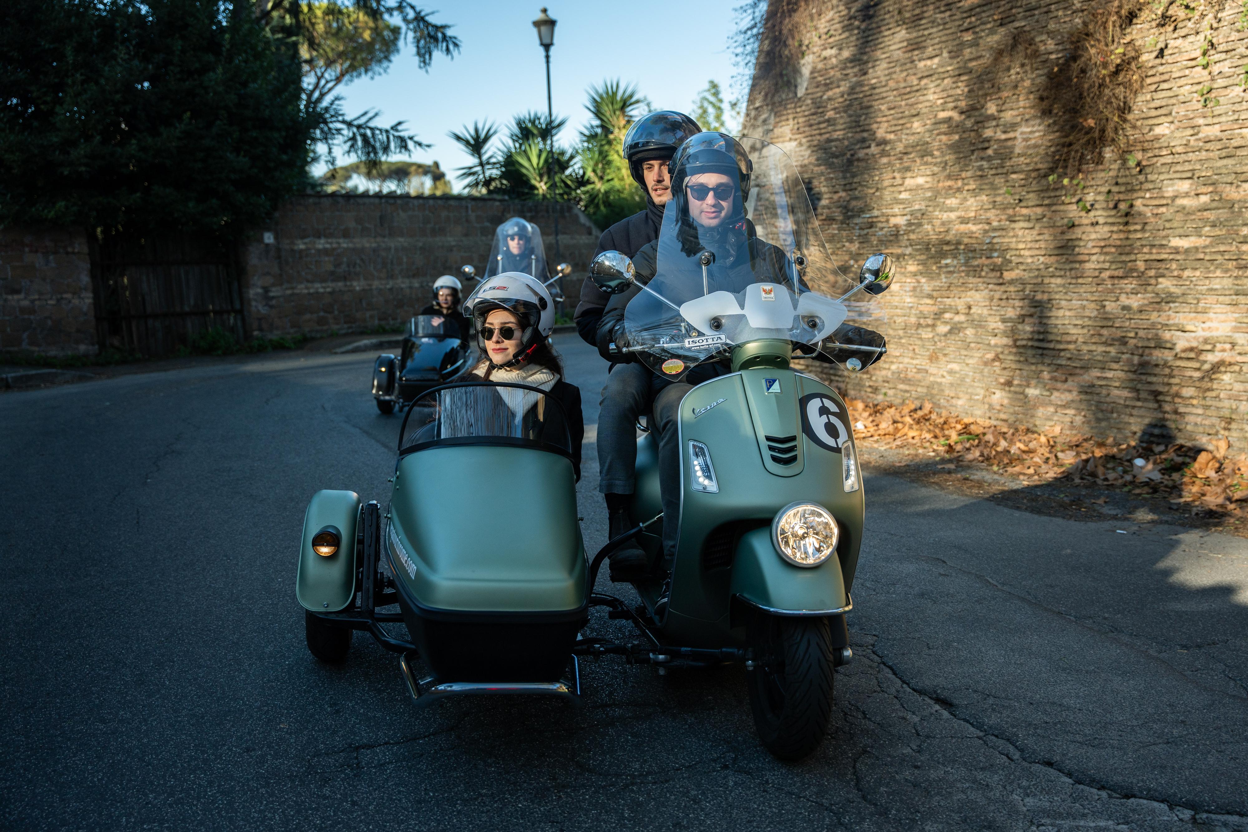 Rome: Evening Vespa Sidecar City Tour - 2026 (Verified Reviews)