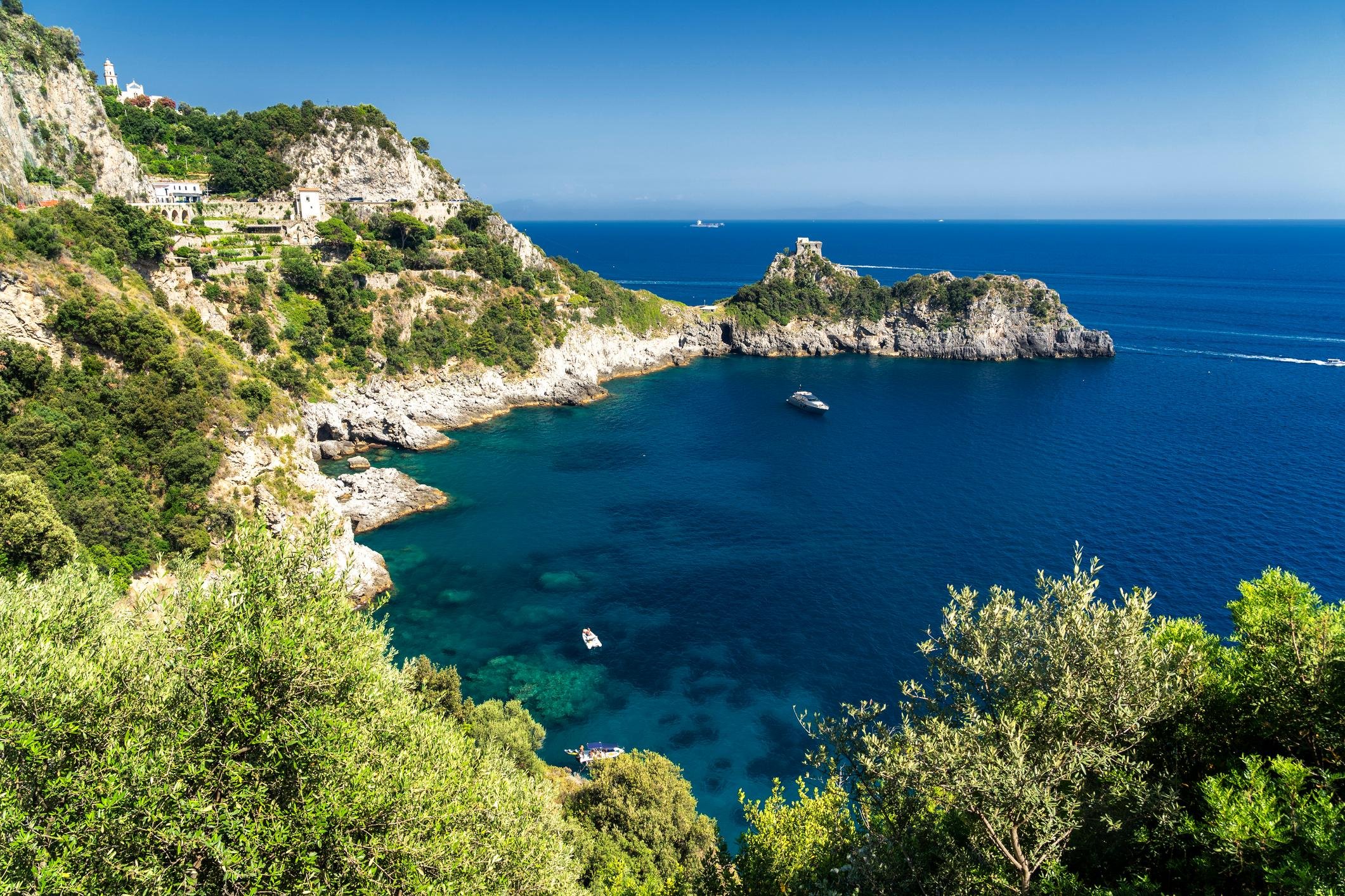 Amalfi Coast Small-Group Boat Tour from Positano with Swimming Stop