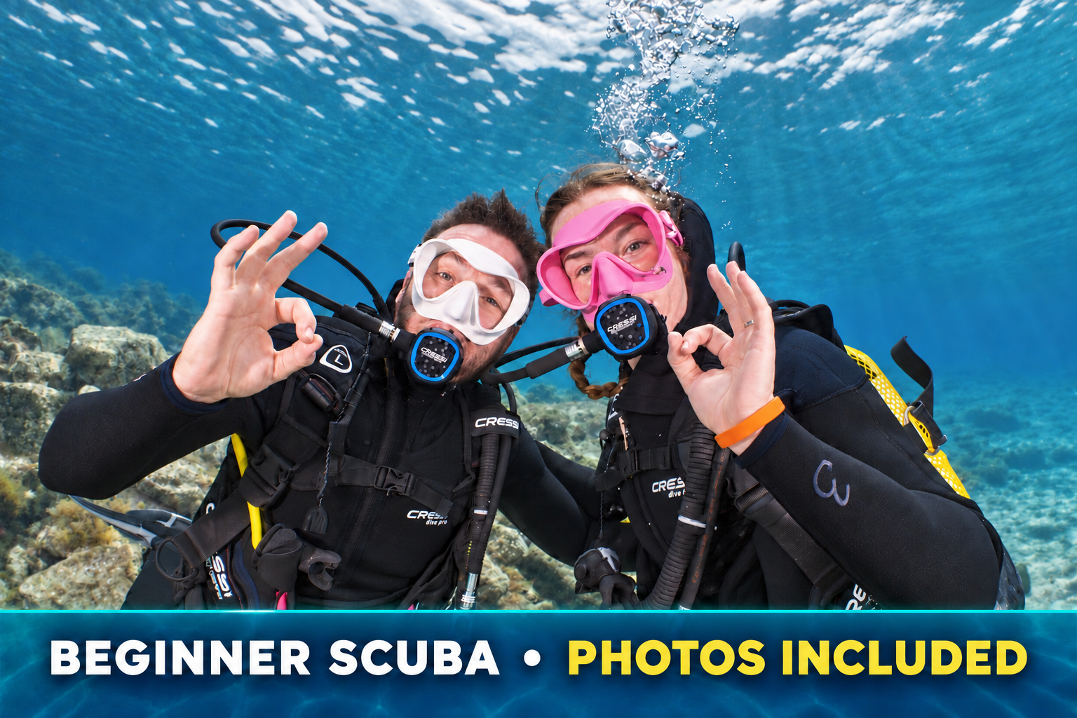 Beginner Scuba Dive at Playa del Jablillo