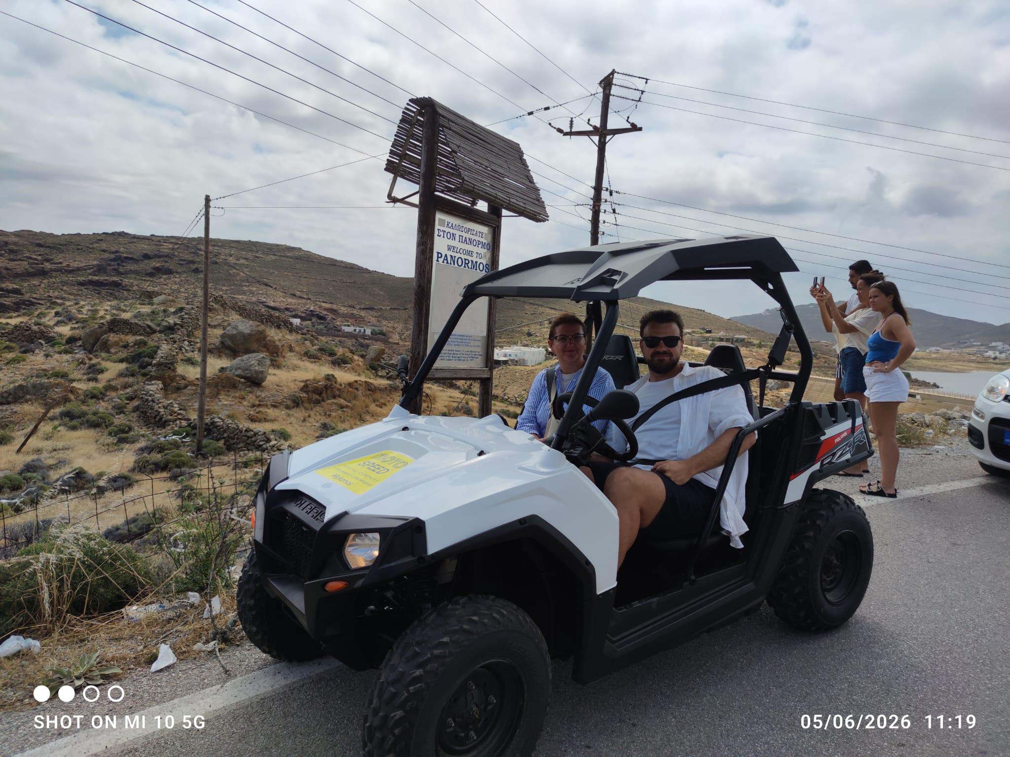 Mykonos Polaris Buggy Adventure: Lighthouse, Villages & Coast