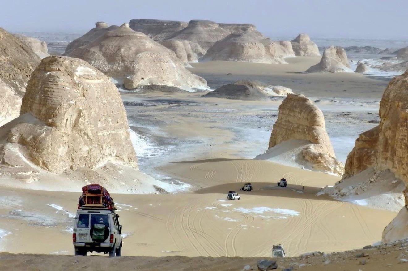 Black & White Desert Overnight Adventure from Cairo
