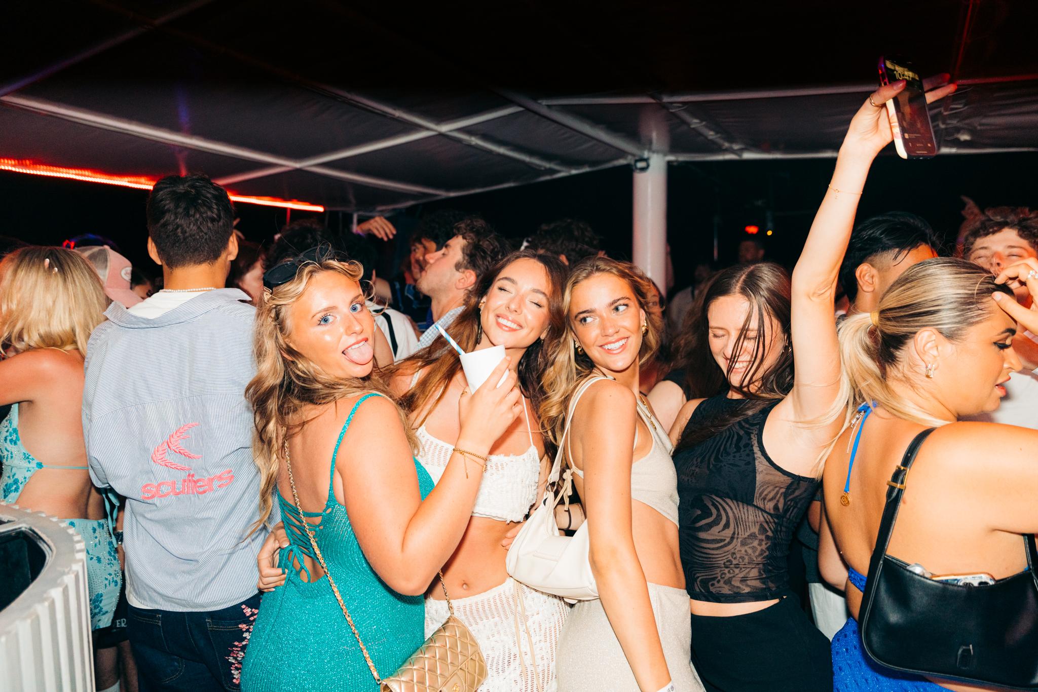 Split Night Boat Party with DJ and VIP Club Entry