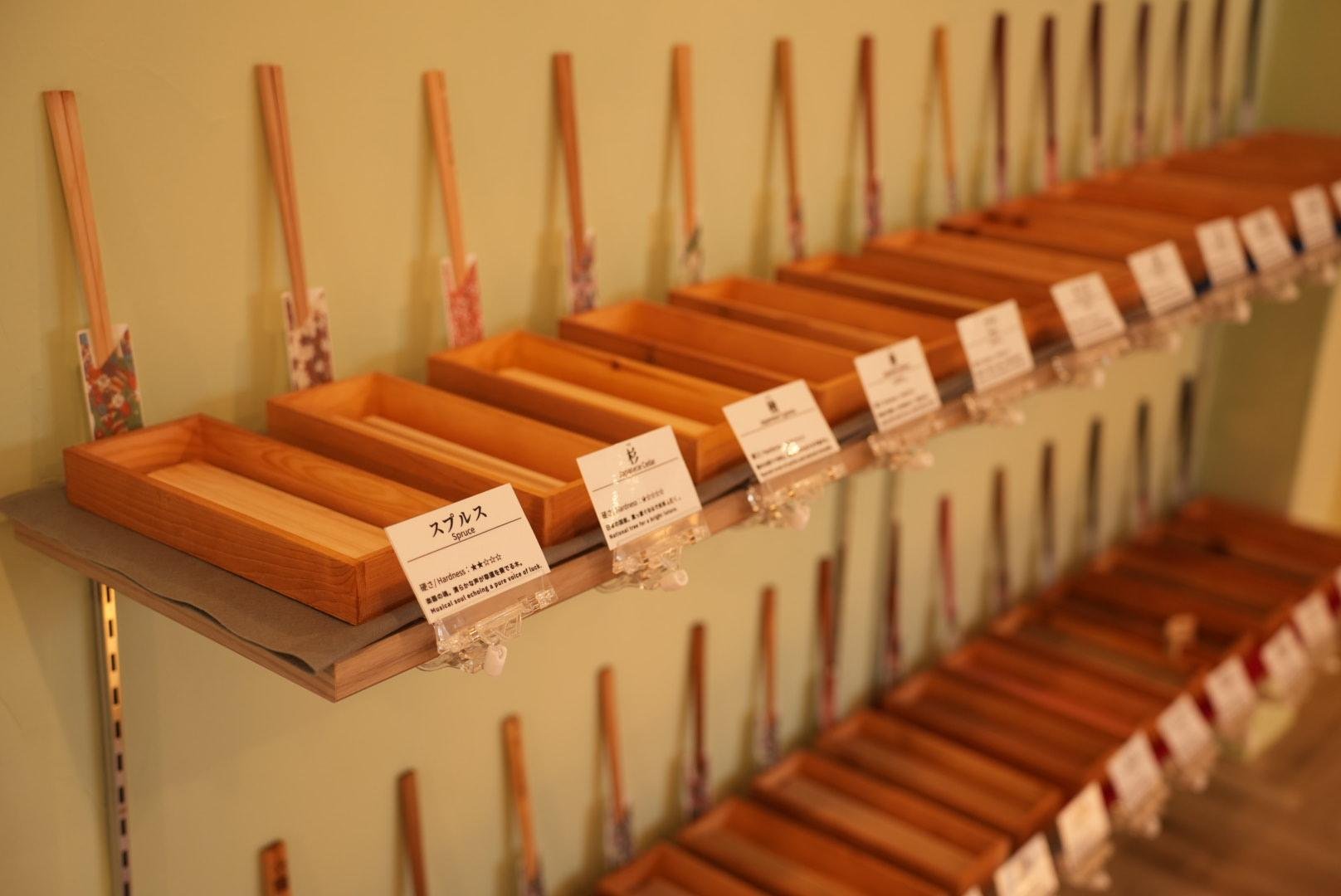 Osaka Traditional Wooden Chopstick Crafting Experience
