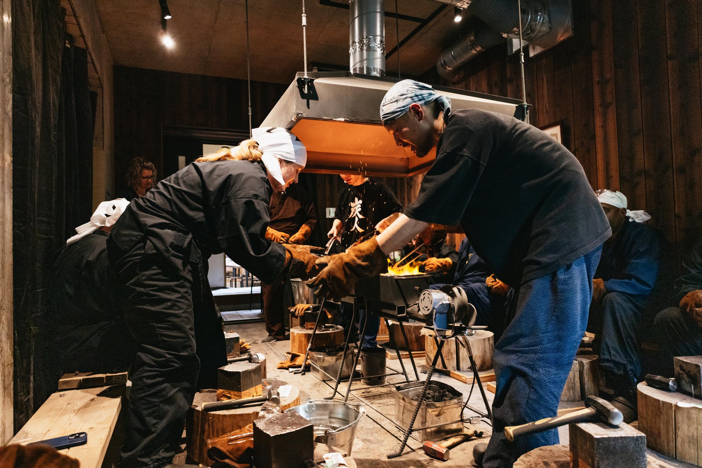 Kyoto Blacksmith Experience: Forge Your Own Japanese Kitchen Knife