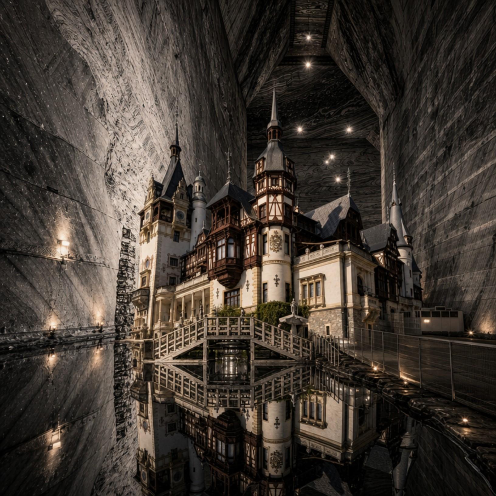 Bucharest: Peleș Castle and Slănic Salt Mine Day Trip