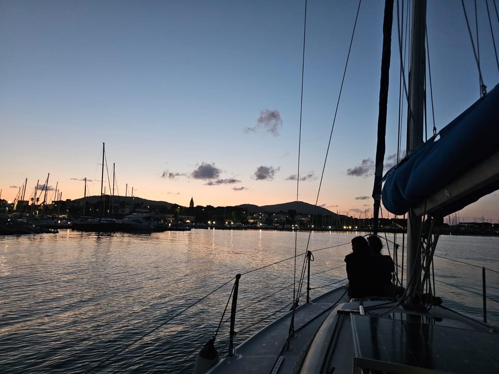 Fertilia Sunset Sail with Sardinian Aperitif & Swimming