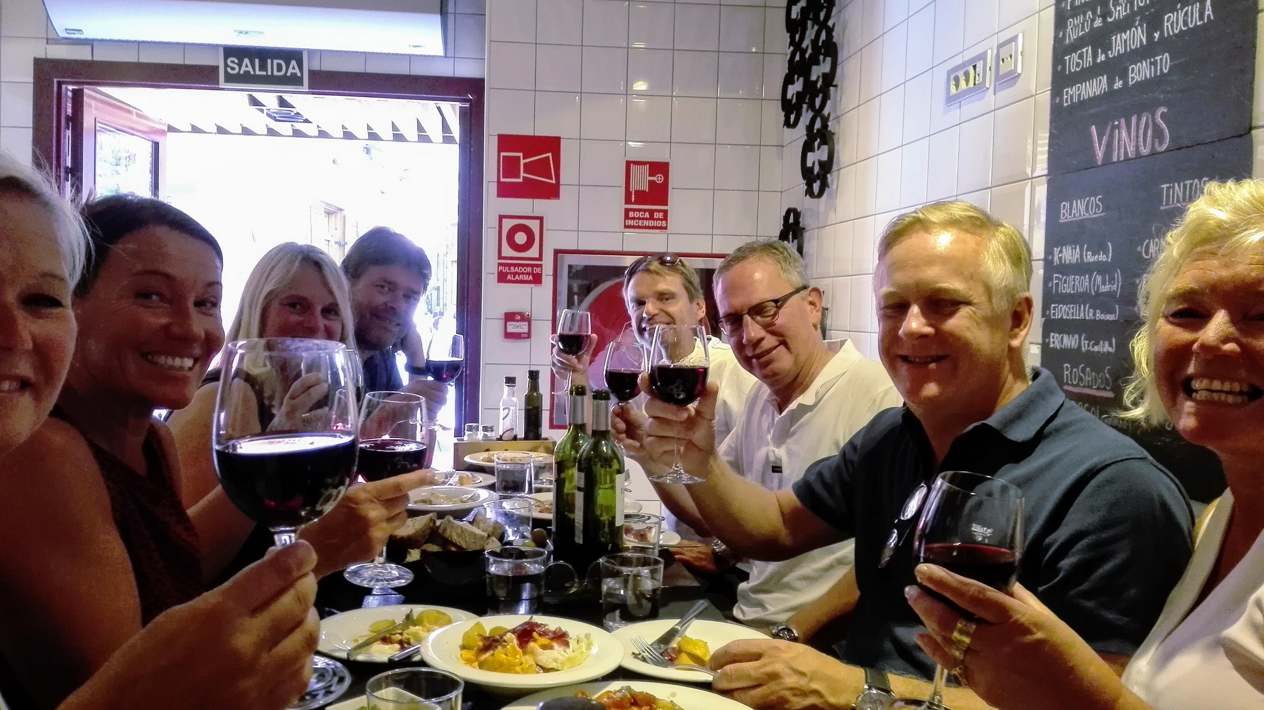 Madrid Wine & Tapas Lunch Experience