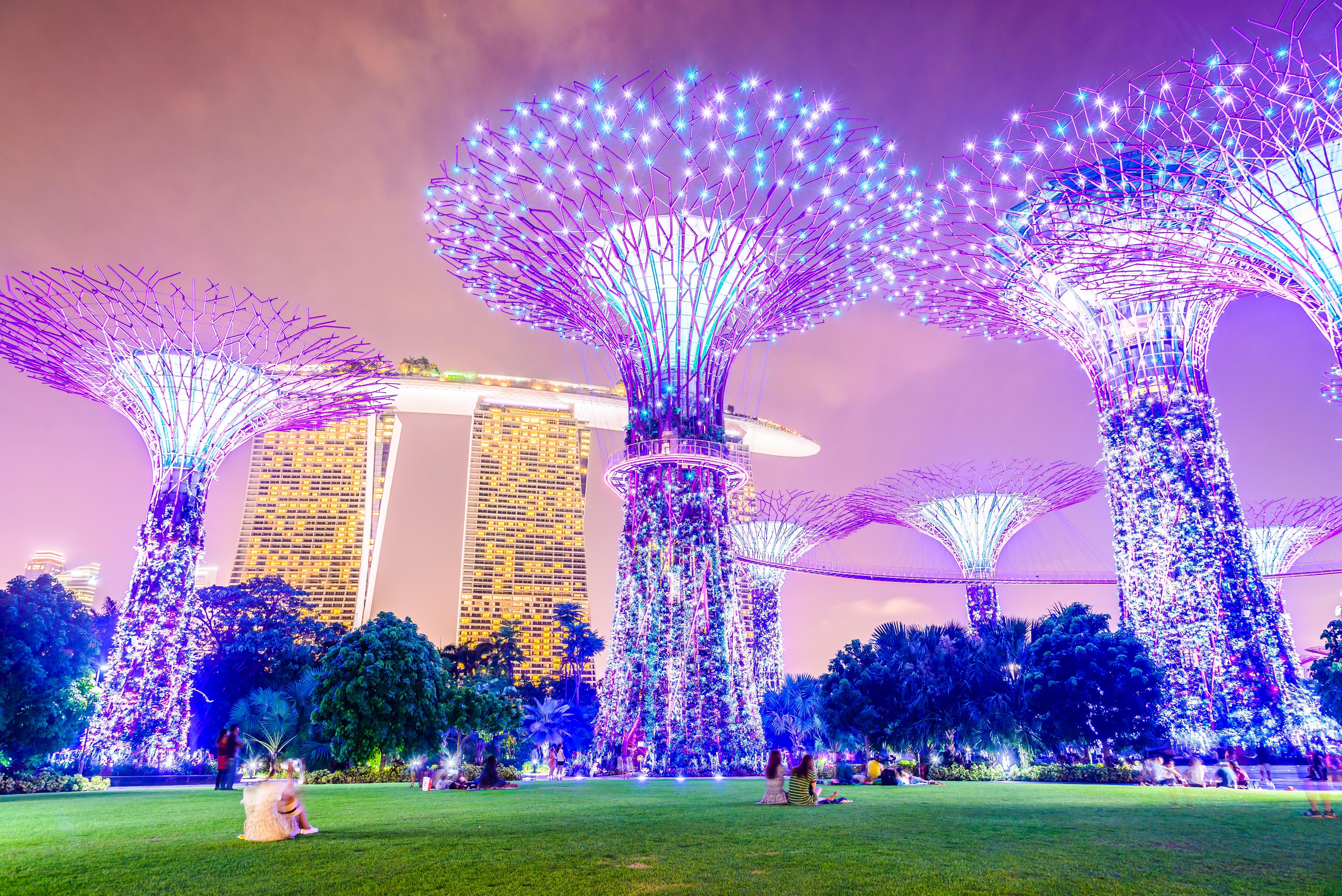 Evening Singapore River Cruise & Bay Light Shows