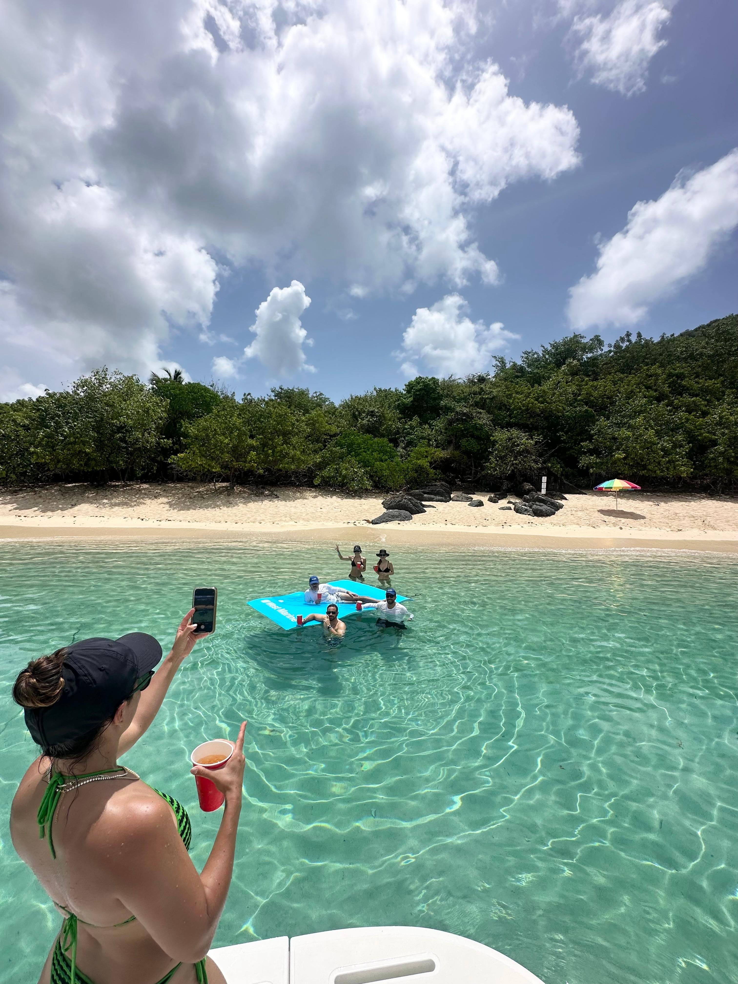 Private Culebra Island Speedboat Excursion with Charcuterie
