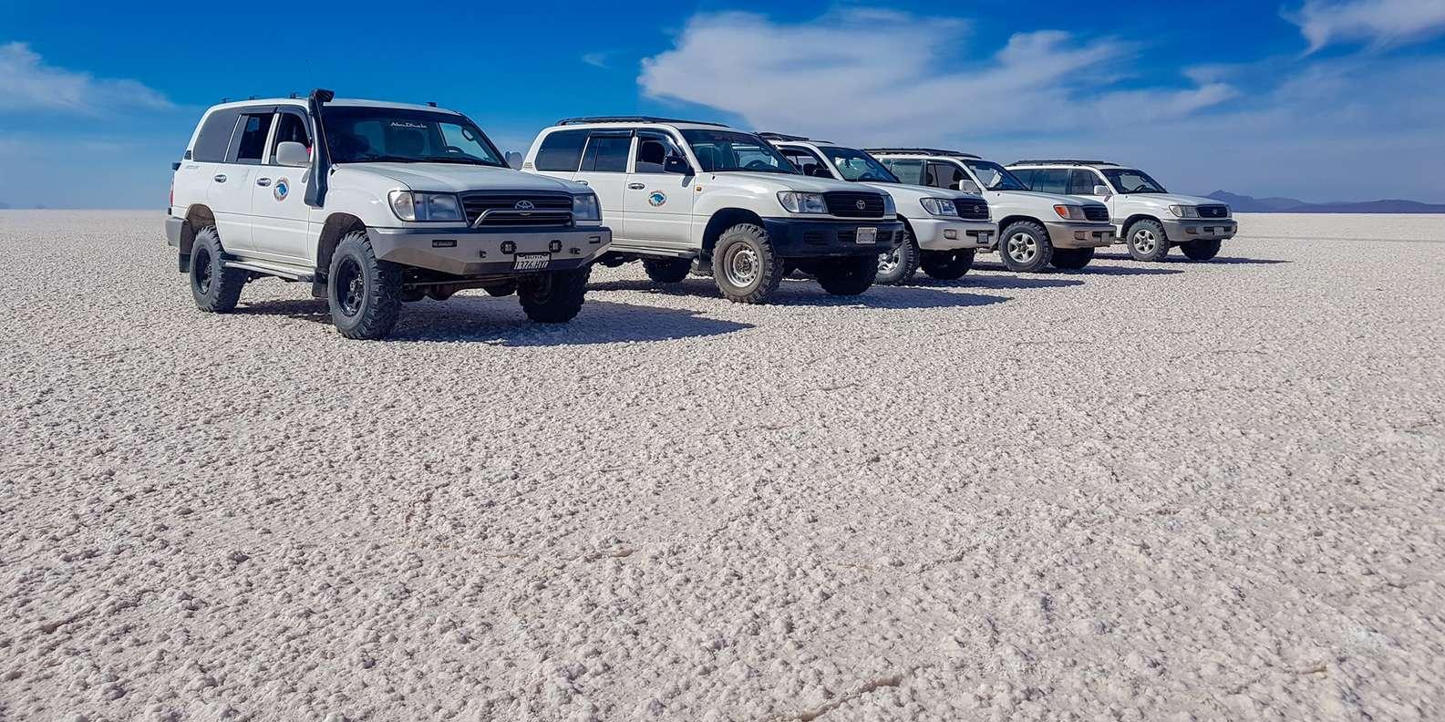Aventure d'une journée dans le salar d'Uyuni