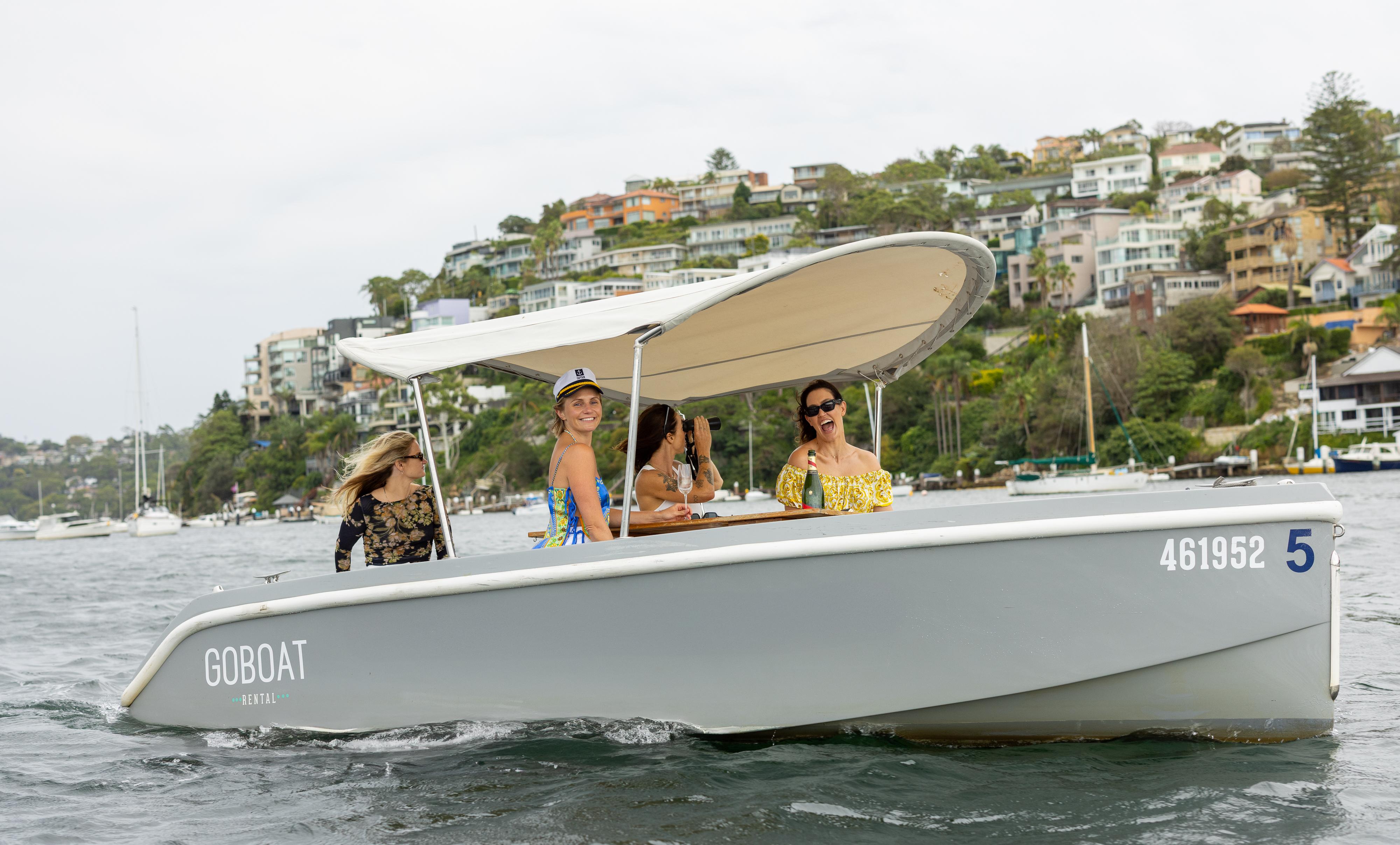Self-Drive Electric Boat Hire at The Spit