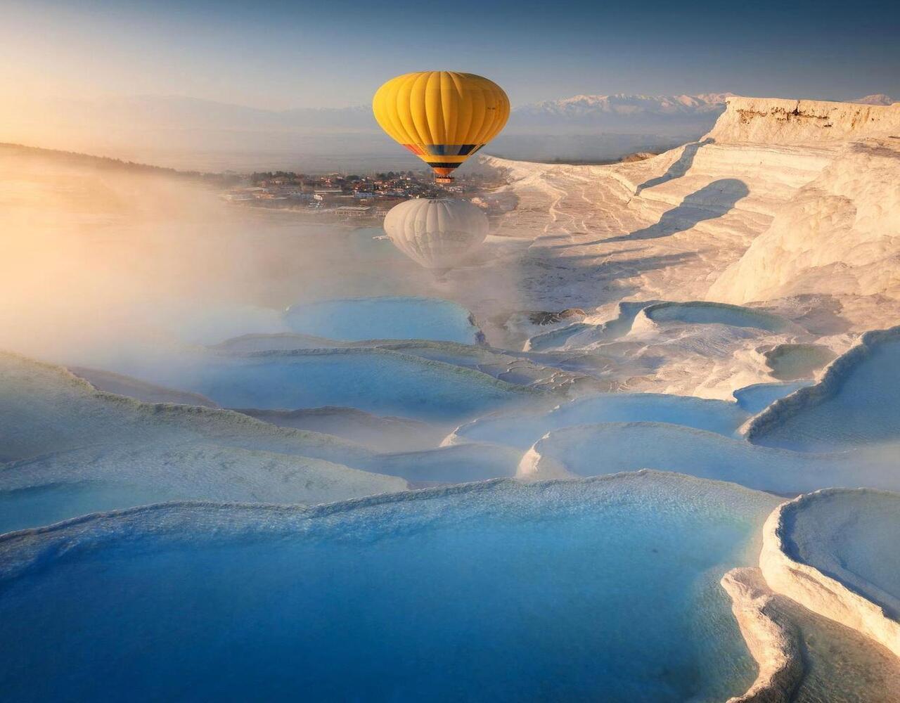 Marmaris to Pamukkale: Sunrise Hot Air Balloon & Full-Day Tour