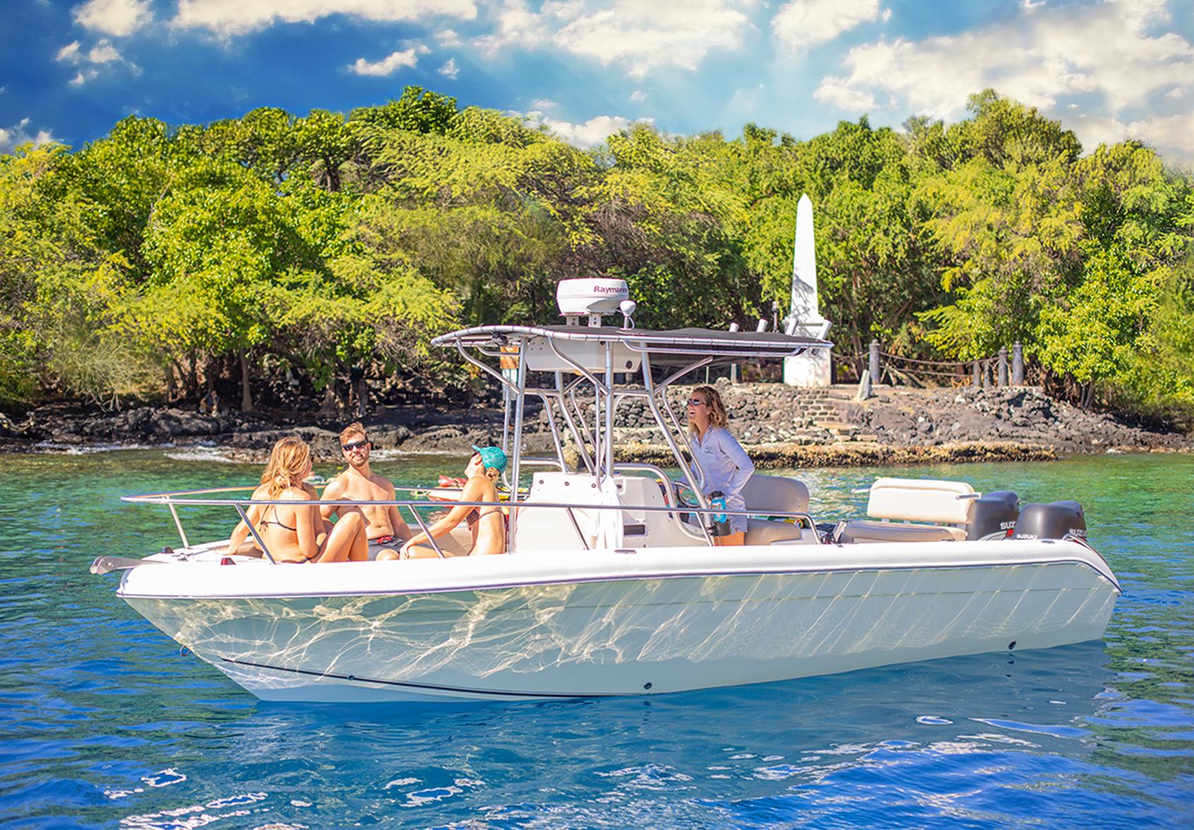 Private Kailua-Kona Snorkel Adventure with Dolphin Viewing