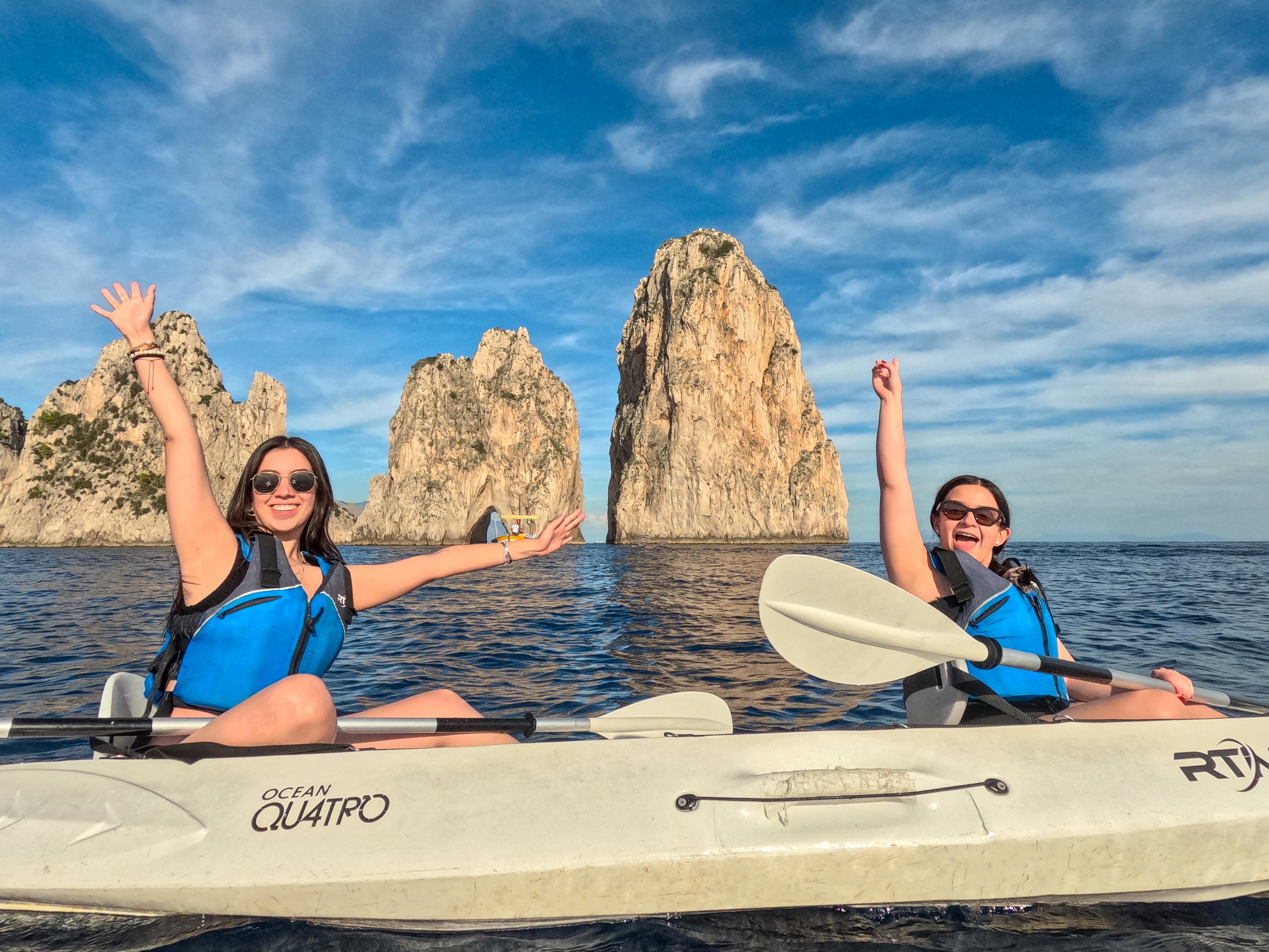 Capri Caves & Hidden Beaches Kayaking Adventure