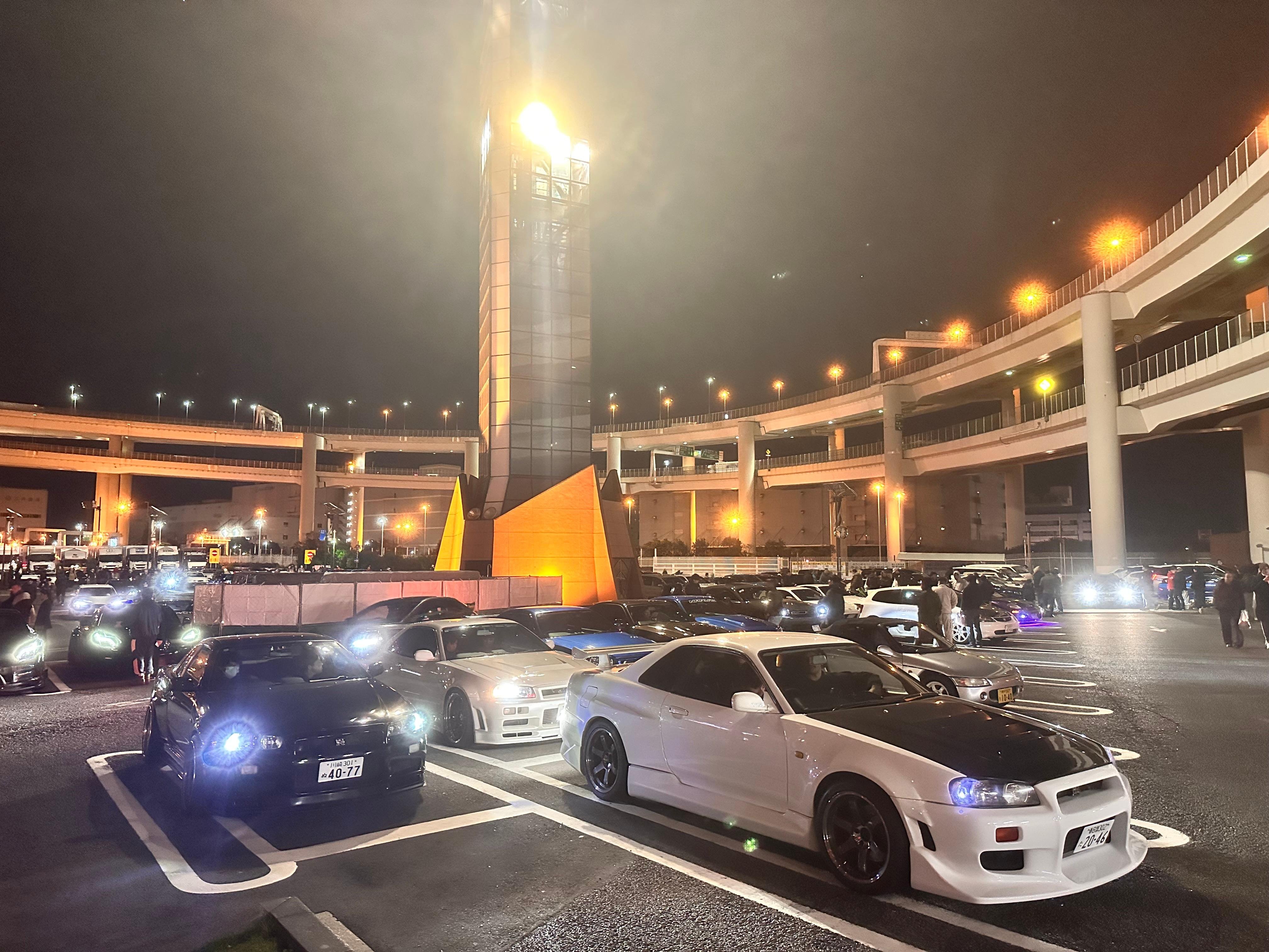 Tokyo Global Car Club: Daikoku & Umihotaru Car Meet Tour