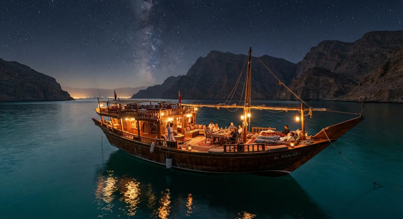 Musandam/Khasab: Overnight Dhow Cruise with Camping and BBQ - 2026 (Verified Reviews)