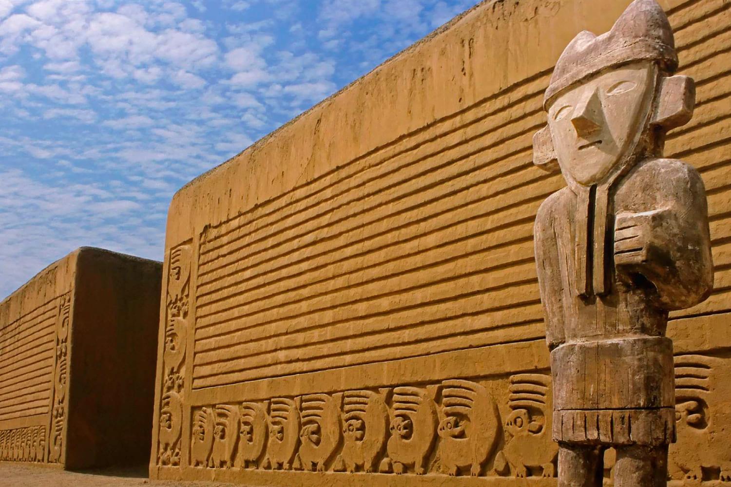 Chan Chan Archaeological Site & Huanchaco Beach Half-Day Tour