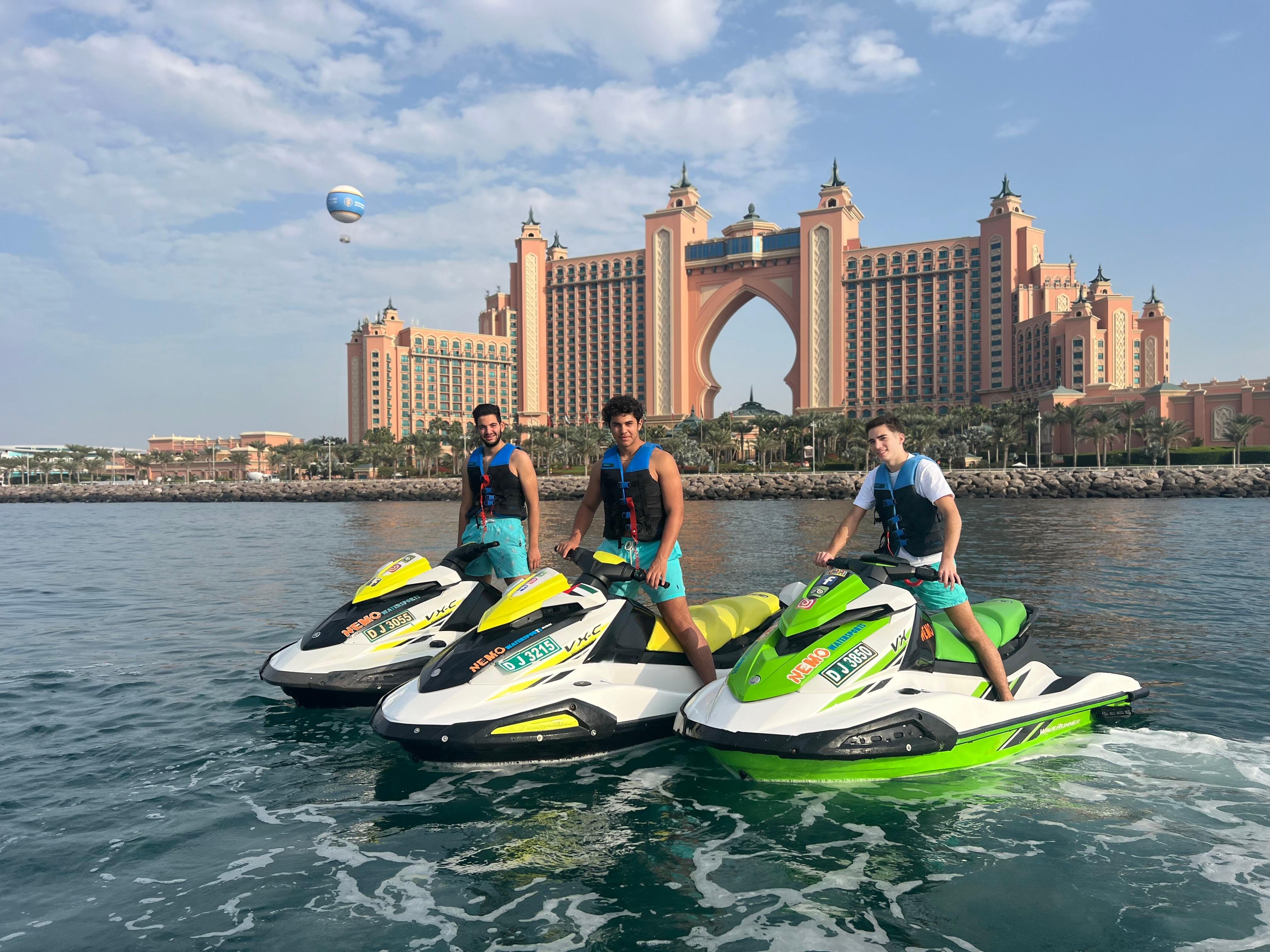 Dubai Jet Ski Tour: Palm Jumeirah, Atlantis & Burj Al Arab