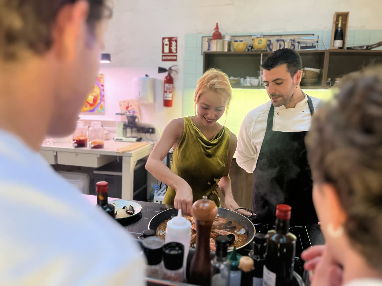 Paella & Tapas Cooking Class with Sangria