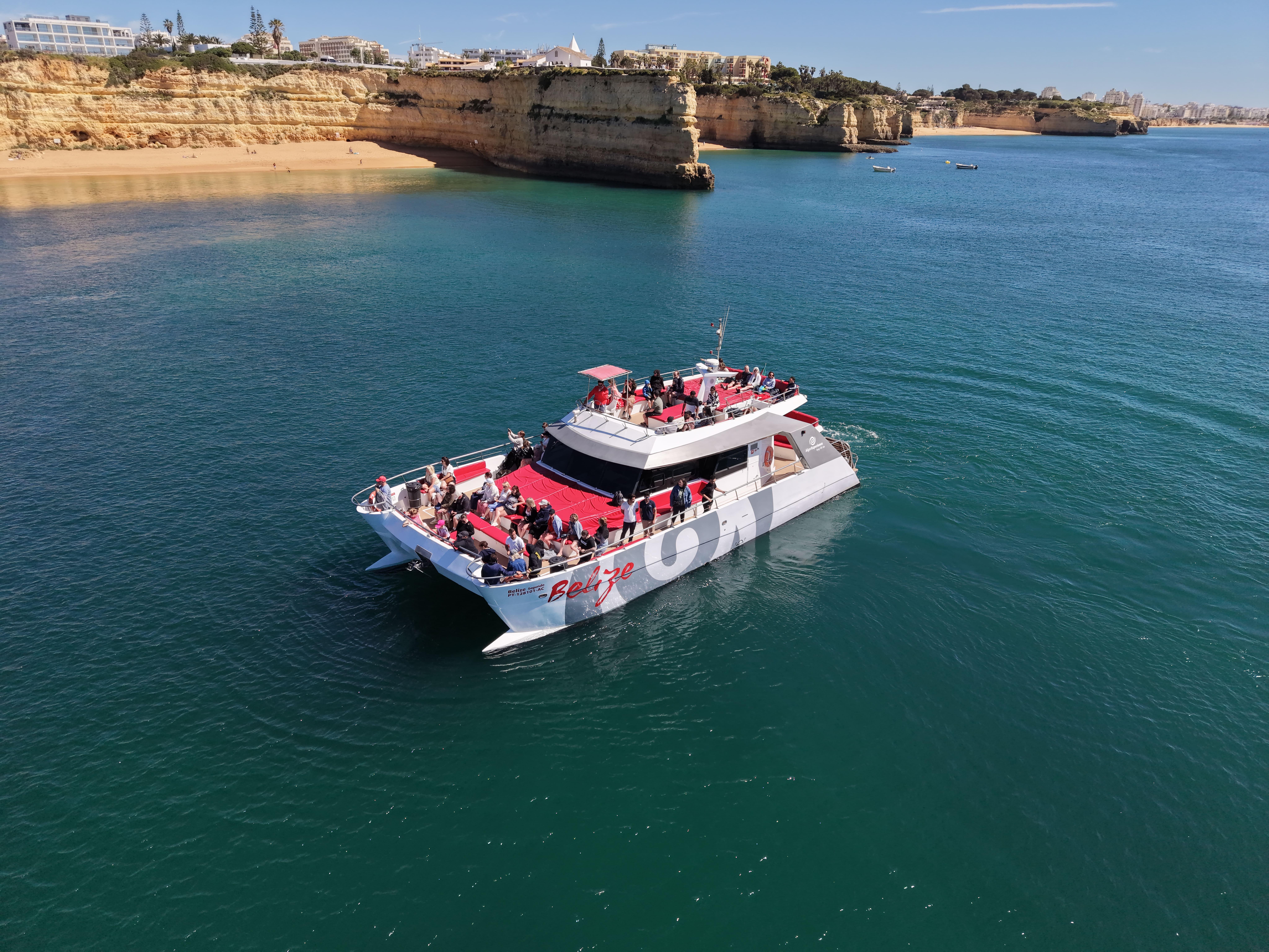 Benagil Cave Catamaran Cruise from Albufeira