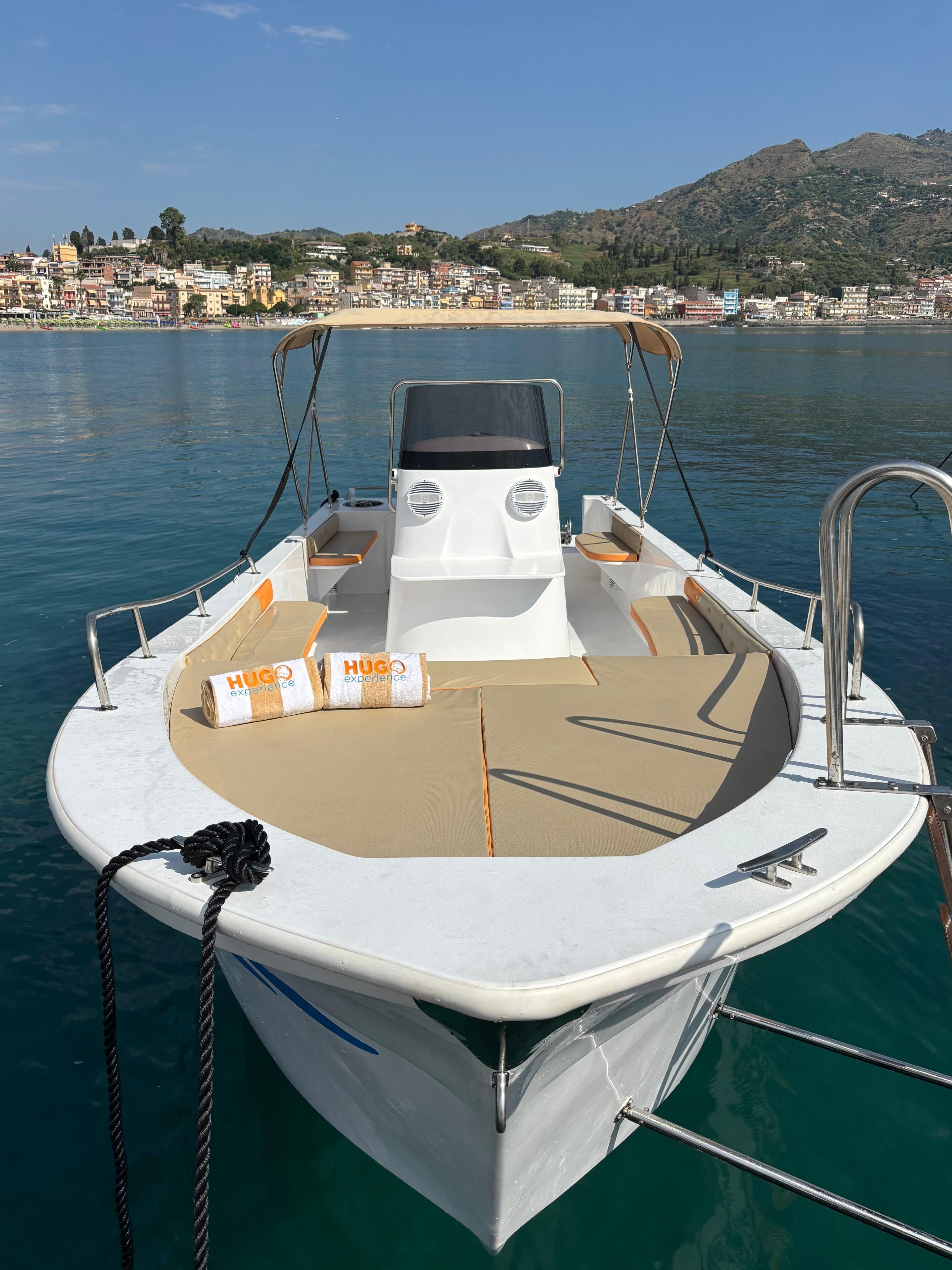 Taormina Blue Caves & Isola Bella Boat Adventure