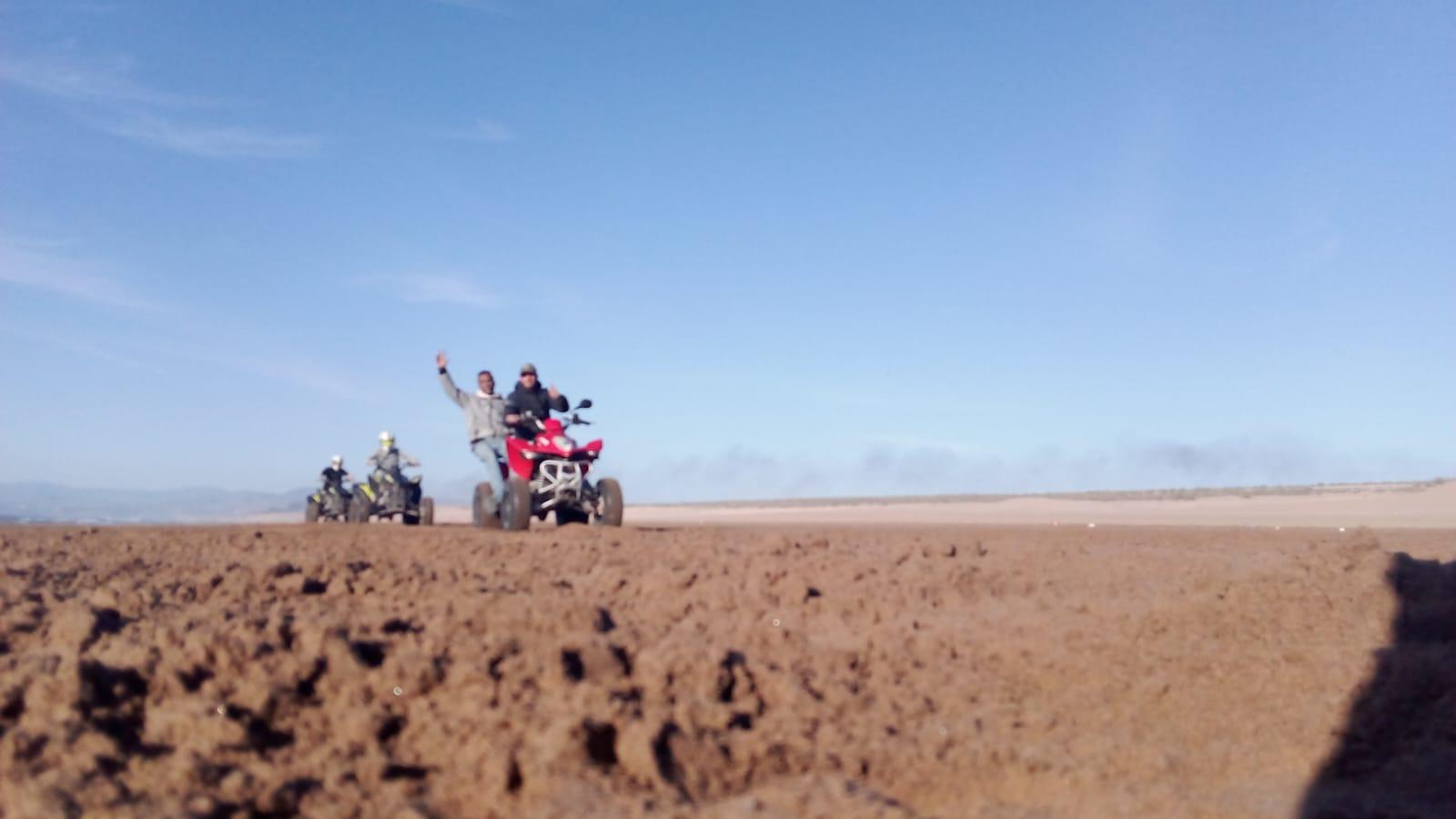 Agadir: Quad Biking and Sandboarding Desert Excursion