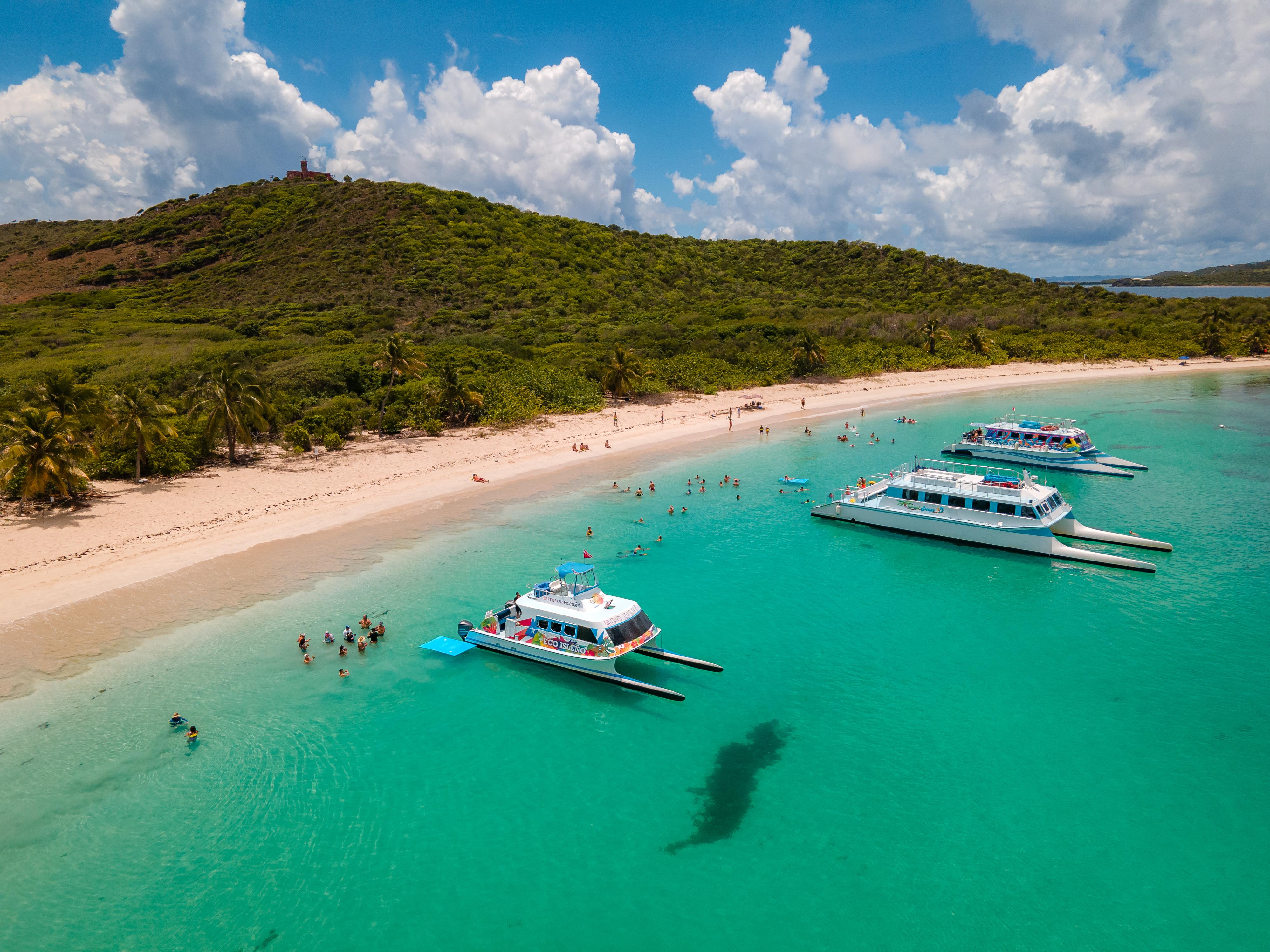 Full-Day Culebra Islands Catamaran Expedition from Fajardo