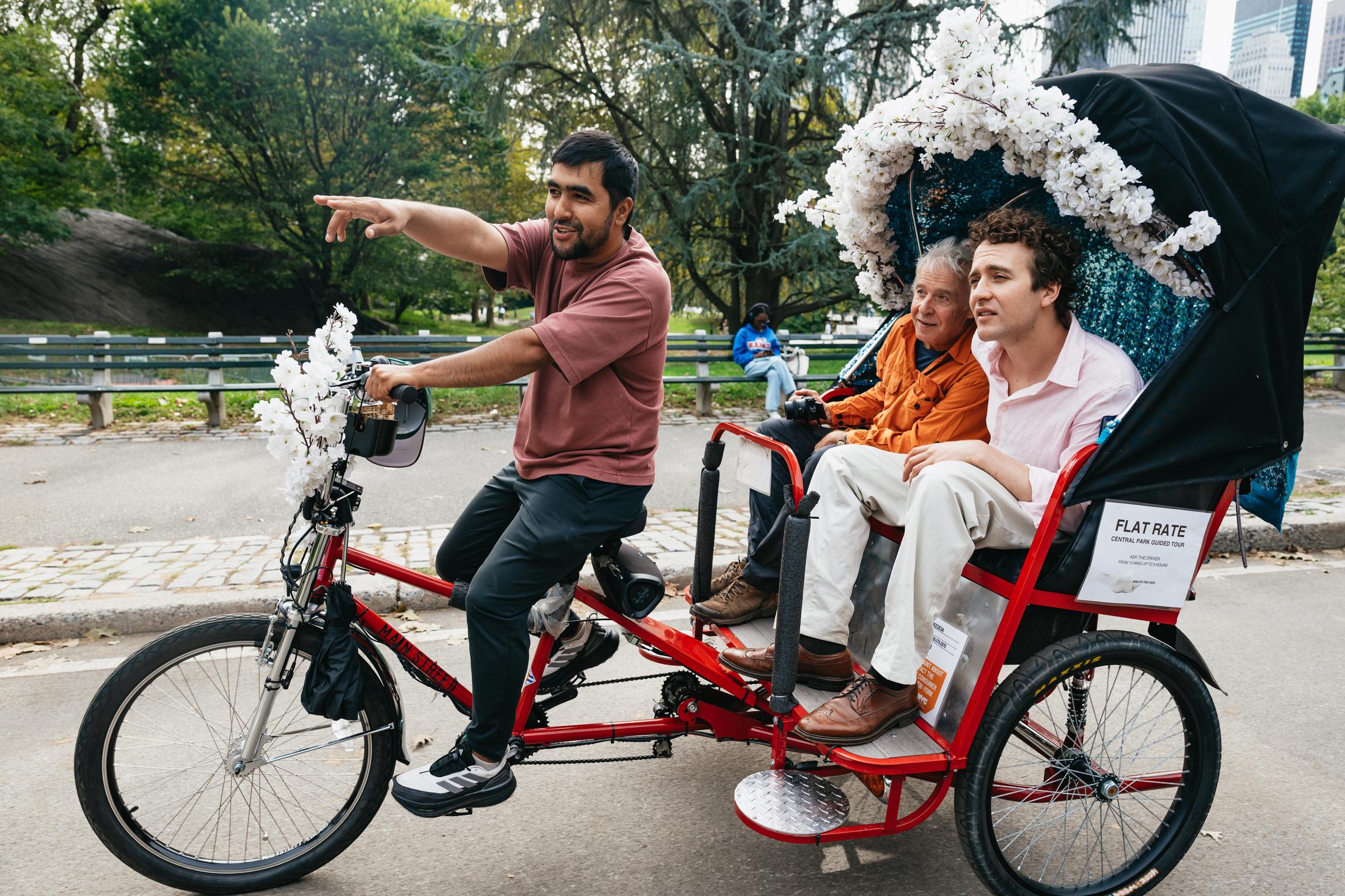 Central Park Private Pedicab Tour with Photographer