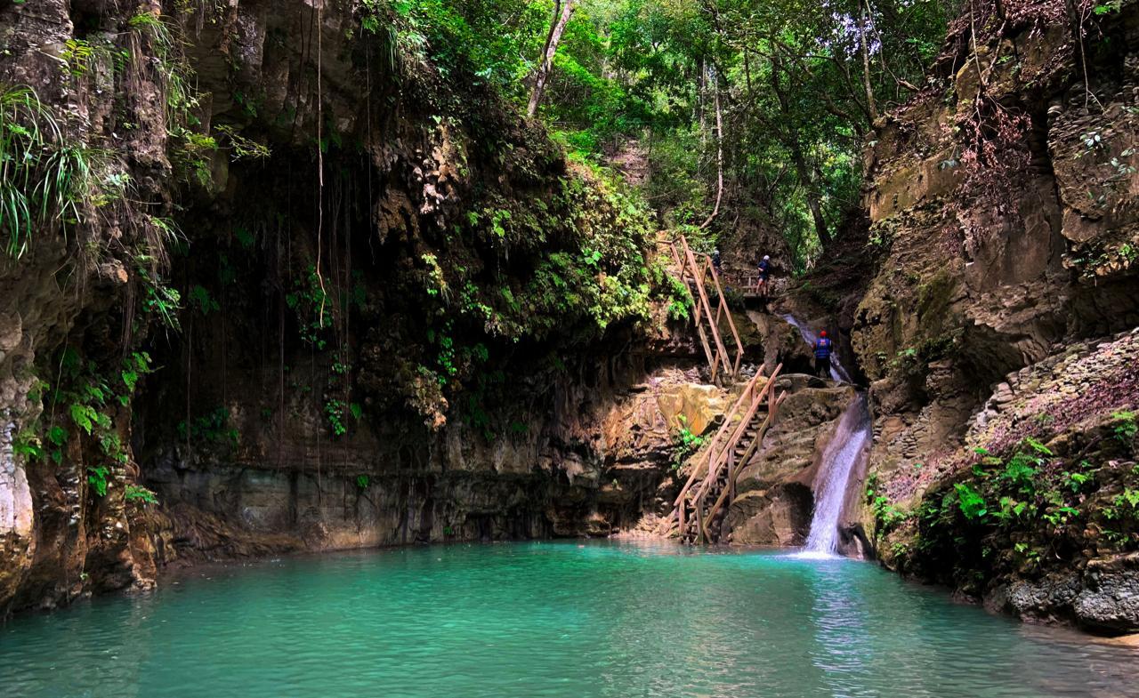 Damajagua 7 Waterfalls Adventure from Amber Cove