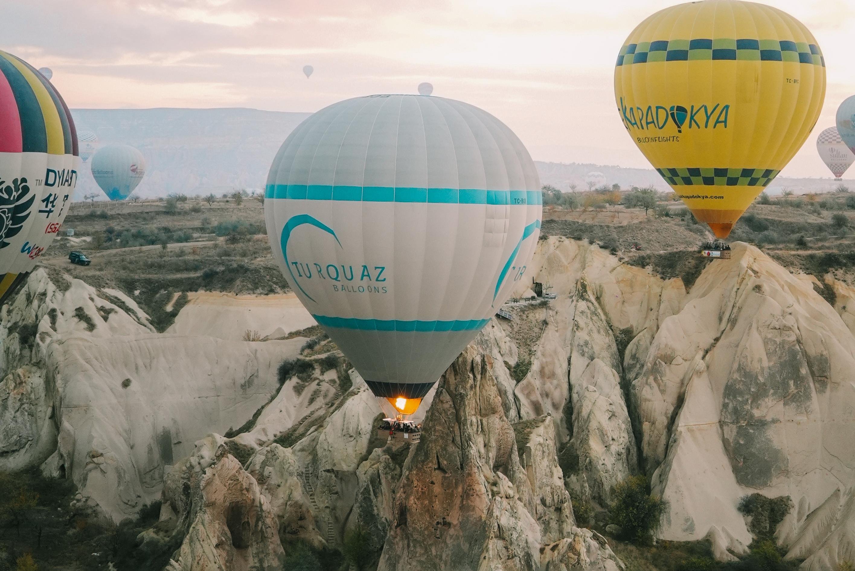 Cappadocia Sunrise Hot Air Balloon Flight with Hotel Transfers