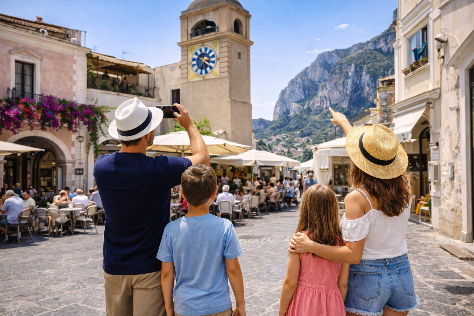 Capri Full-Day Experience: Boat, Chairlift & Traditional Lunch