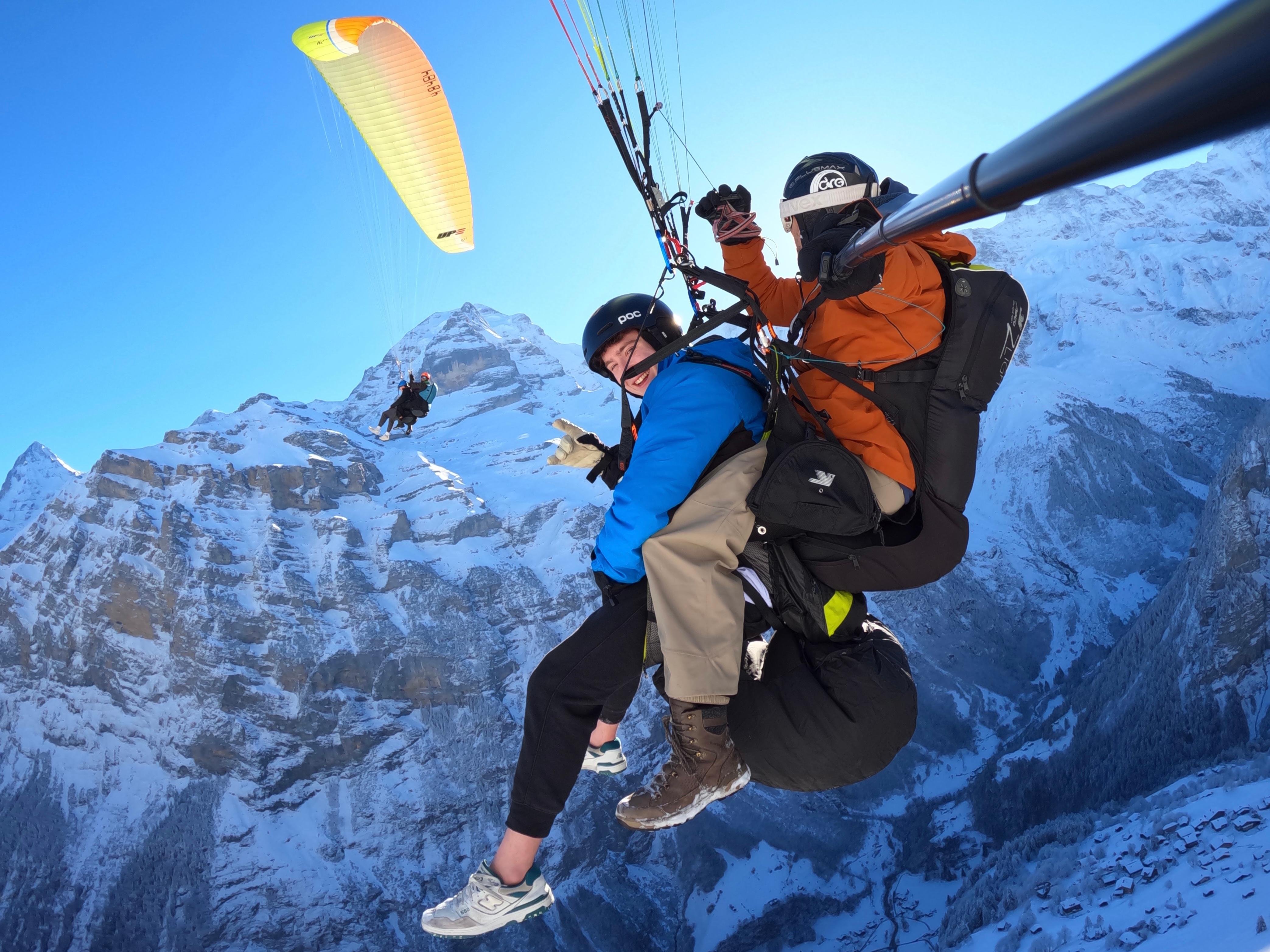 Mürren Paragliding Panorama Tandem Flight
