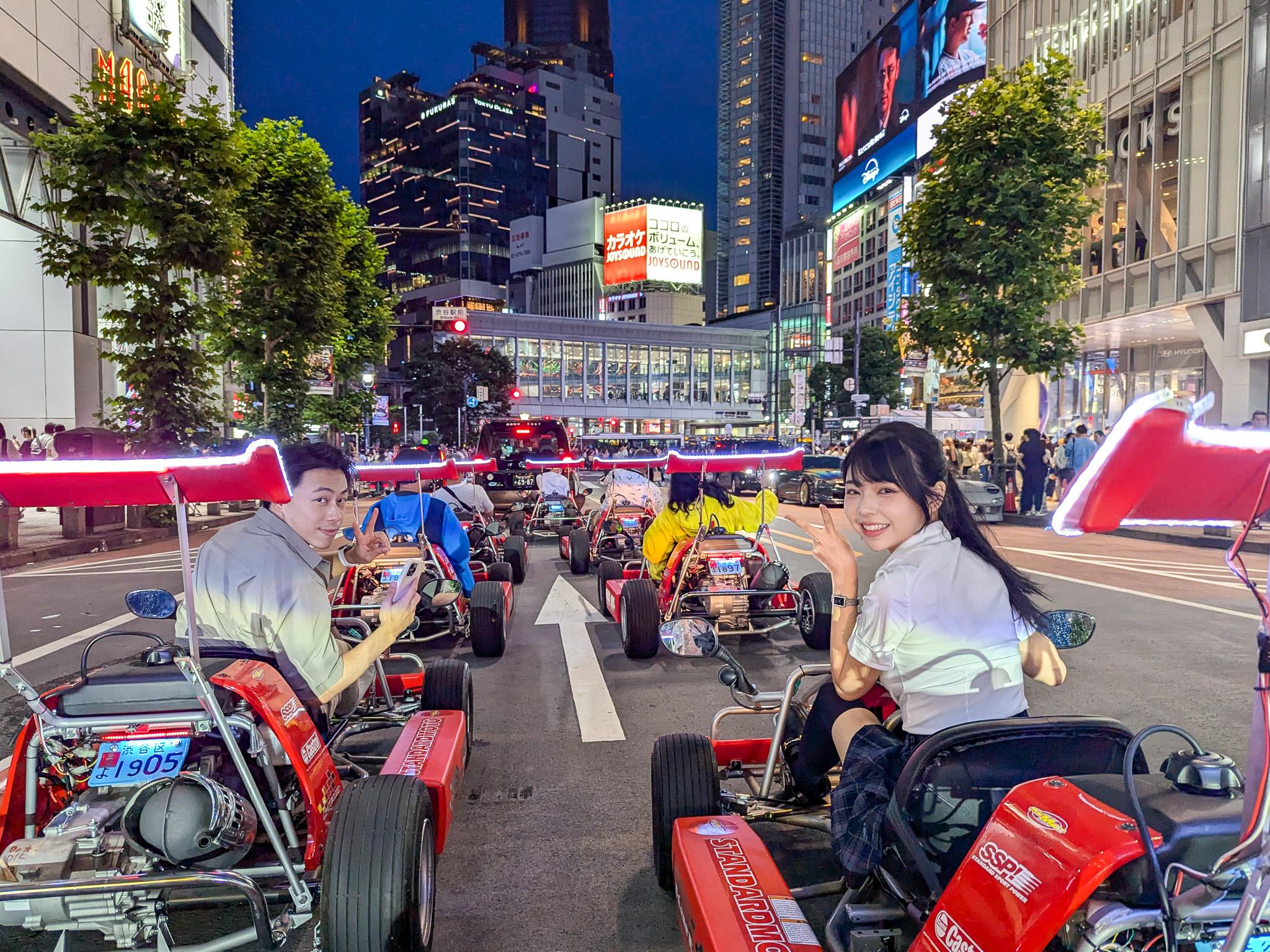 Tokyo Go-Kart Adventure: Shinjuku to Shibuya in Costume