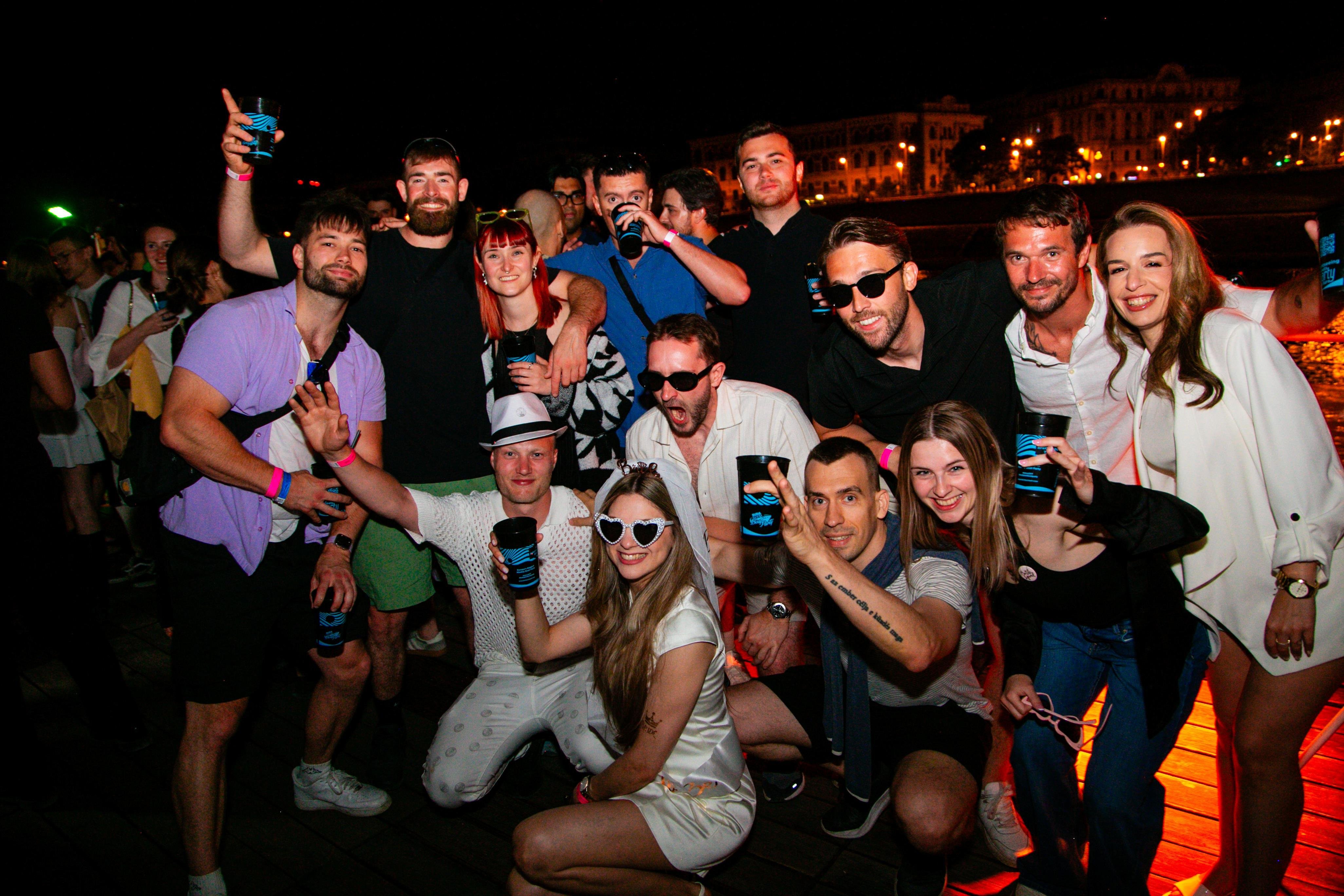 Danube River Party Cruise with Club Access