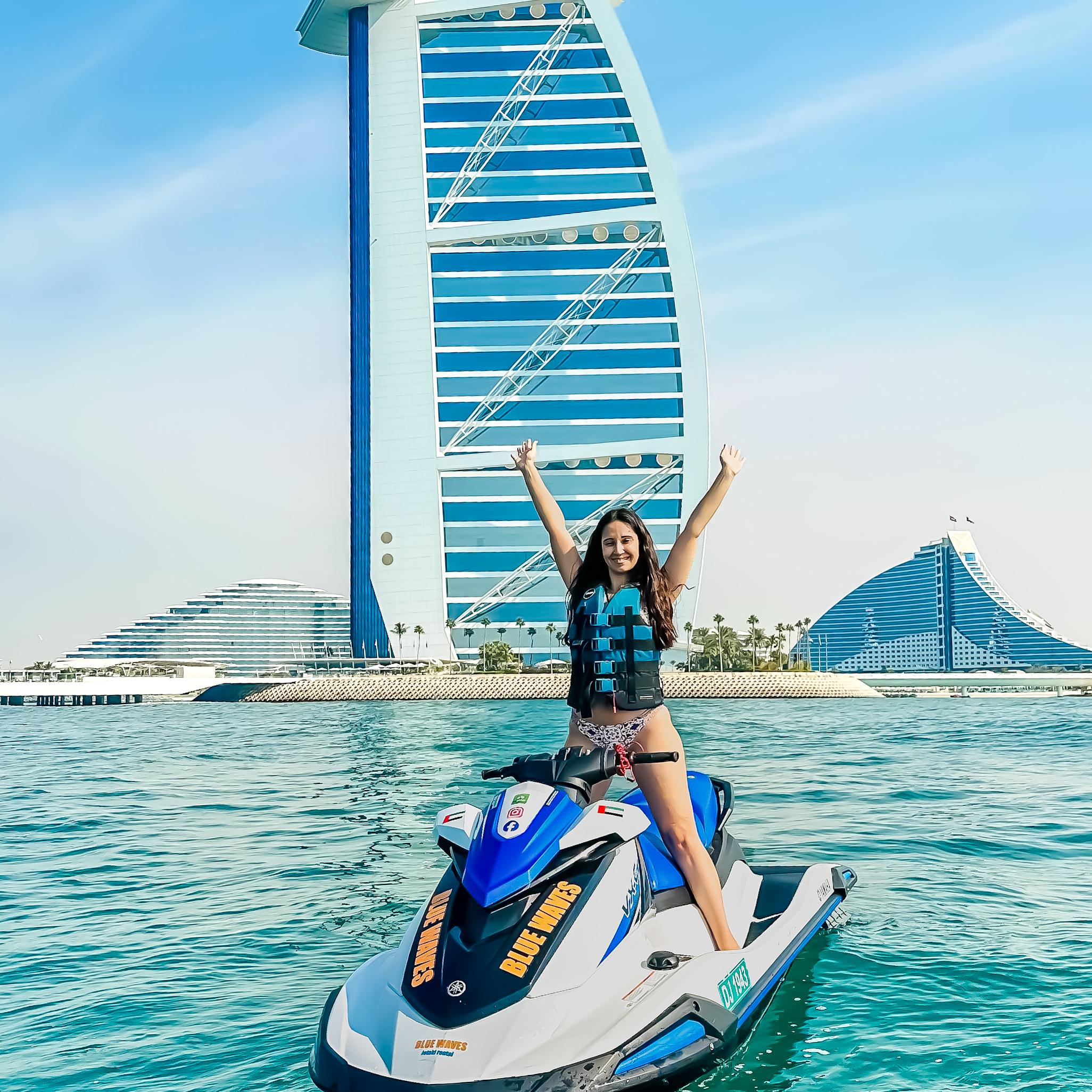 Dubai Jet Ski Adventure: Burj Al Arab & Atlantis Coastal Ride