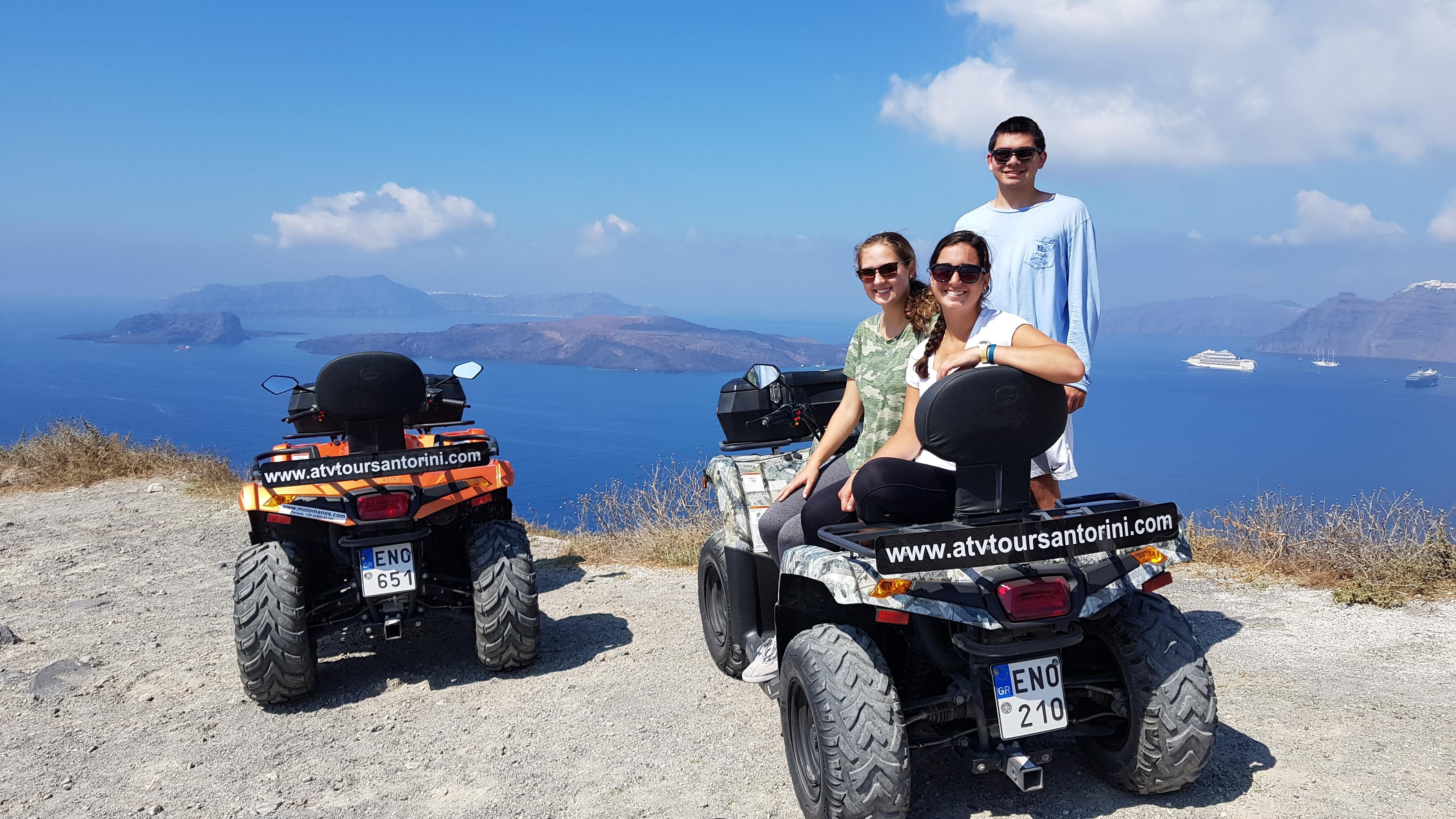 Santorini: ATV guided tour around the South of the island