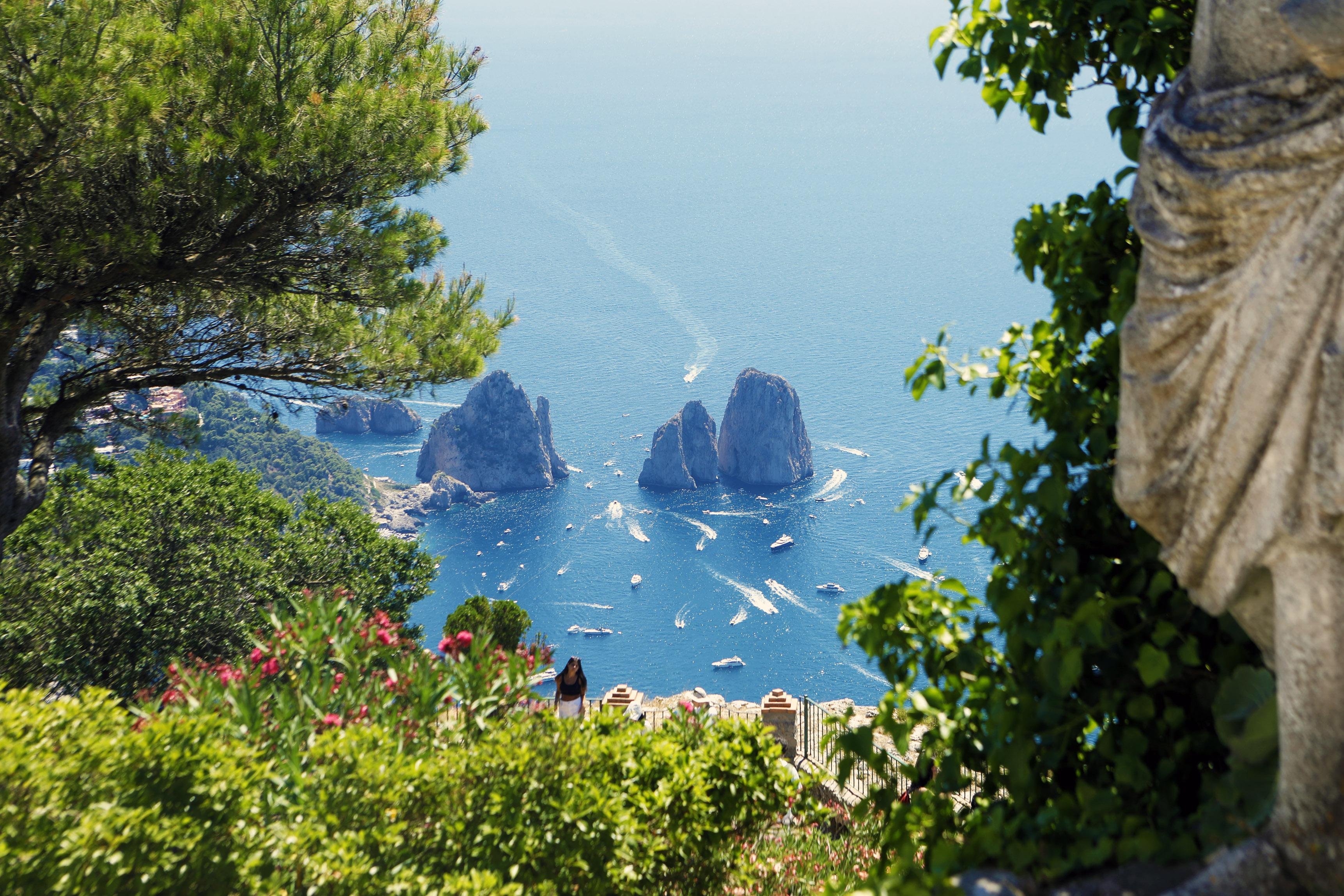Capri & Anacapri Guided Tour with Optional Boat Ride