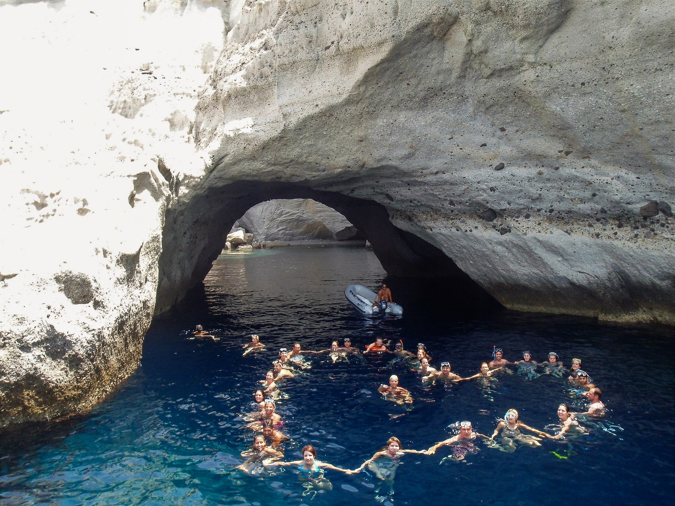 Milos boat trip Kleftiko Polyaigos sailing Cyclades — image 5