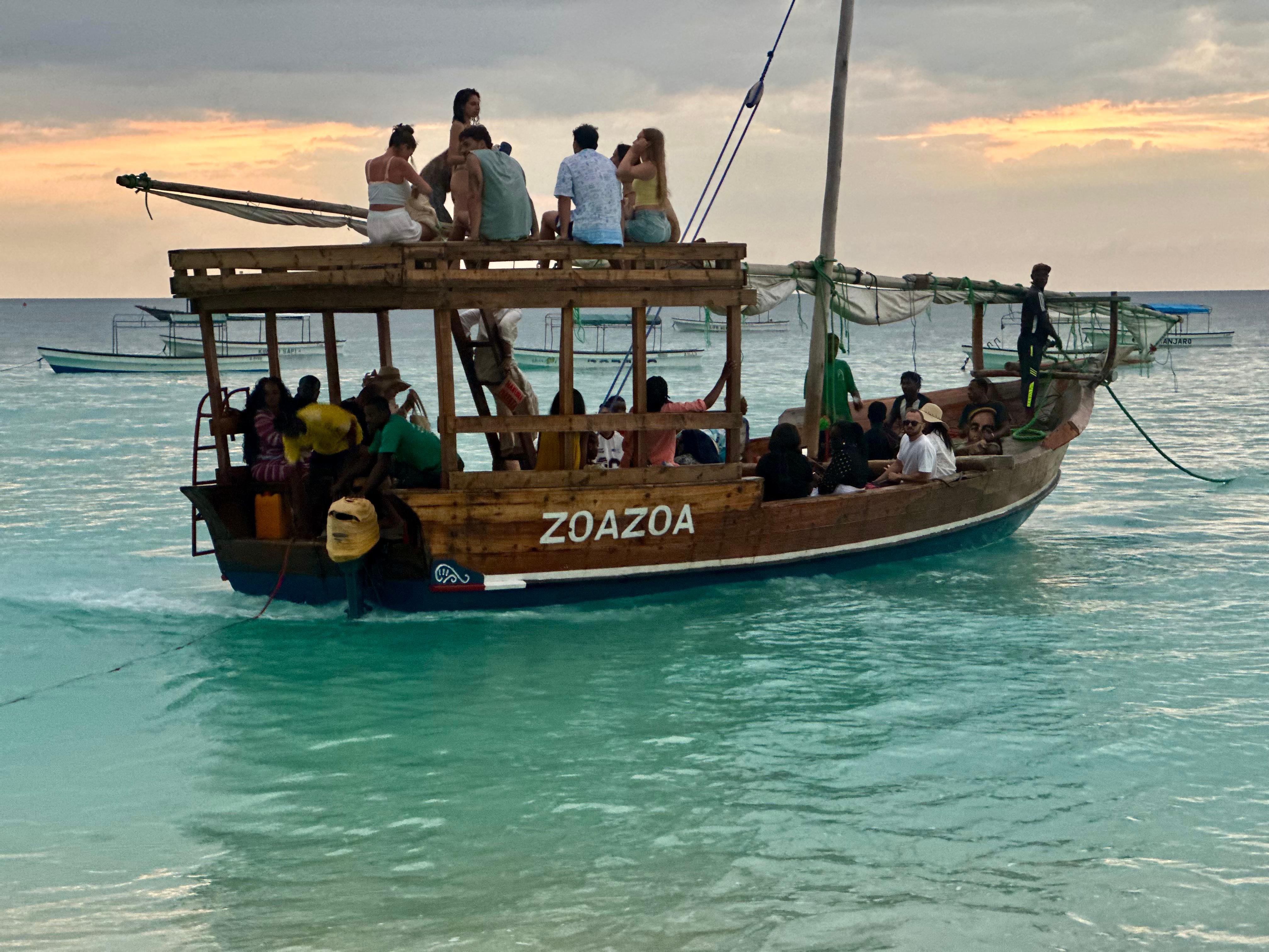 Zanzibar Sunset Dhow Cruise – Nungwi & Kendwa