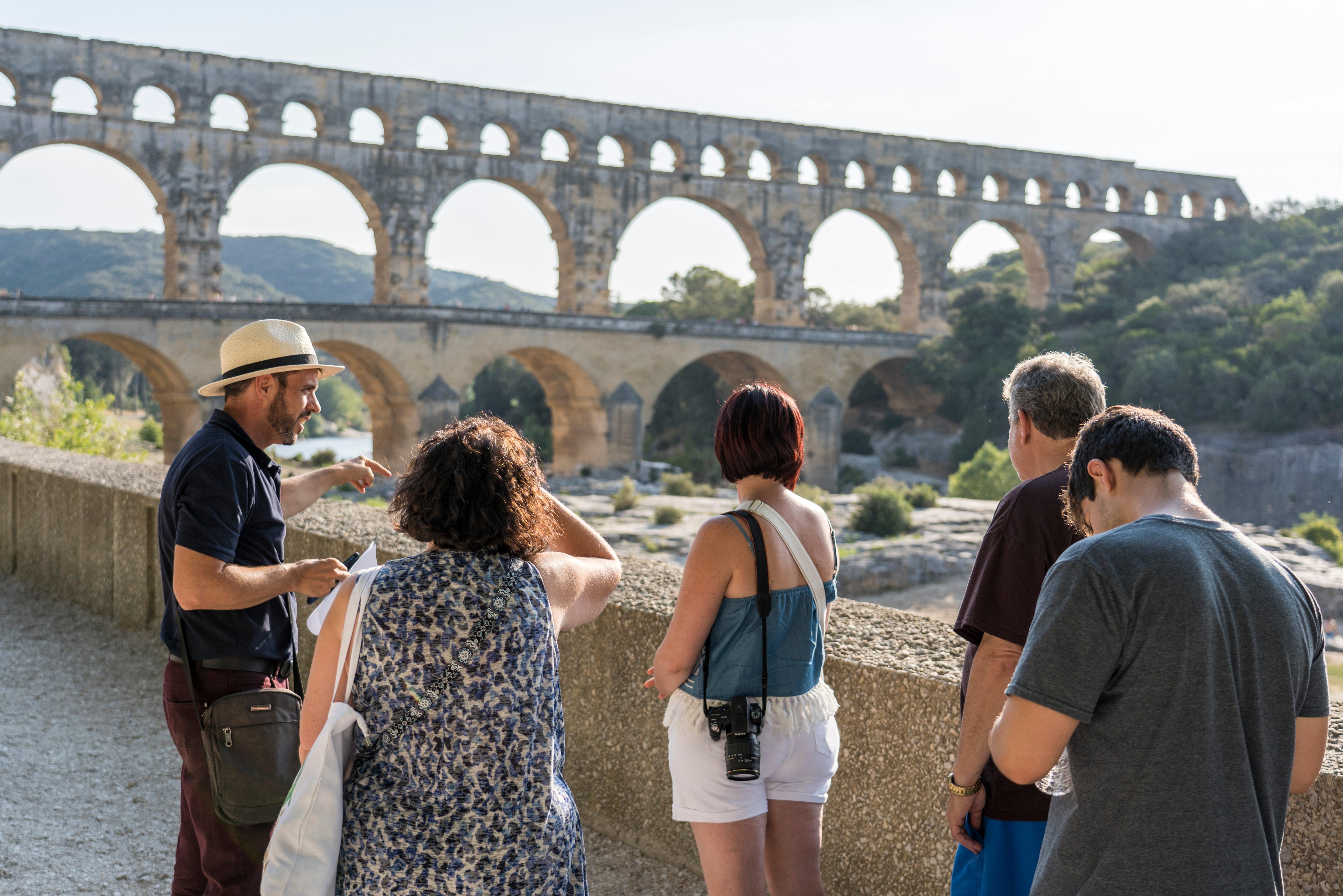 wine tour in Châteauneuf-du-Pape — From Aix-en-Provence: Baux, Pont du Gard, Avignon and Wine - 2026 (Verified Reviews)