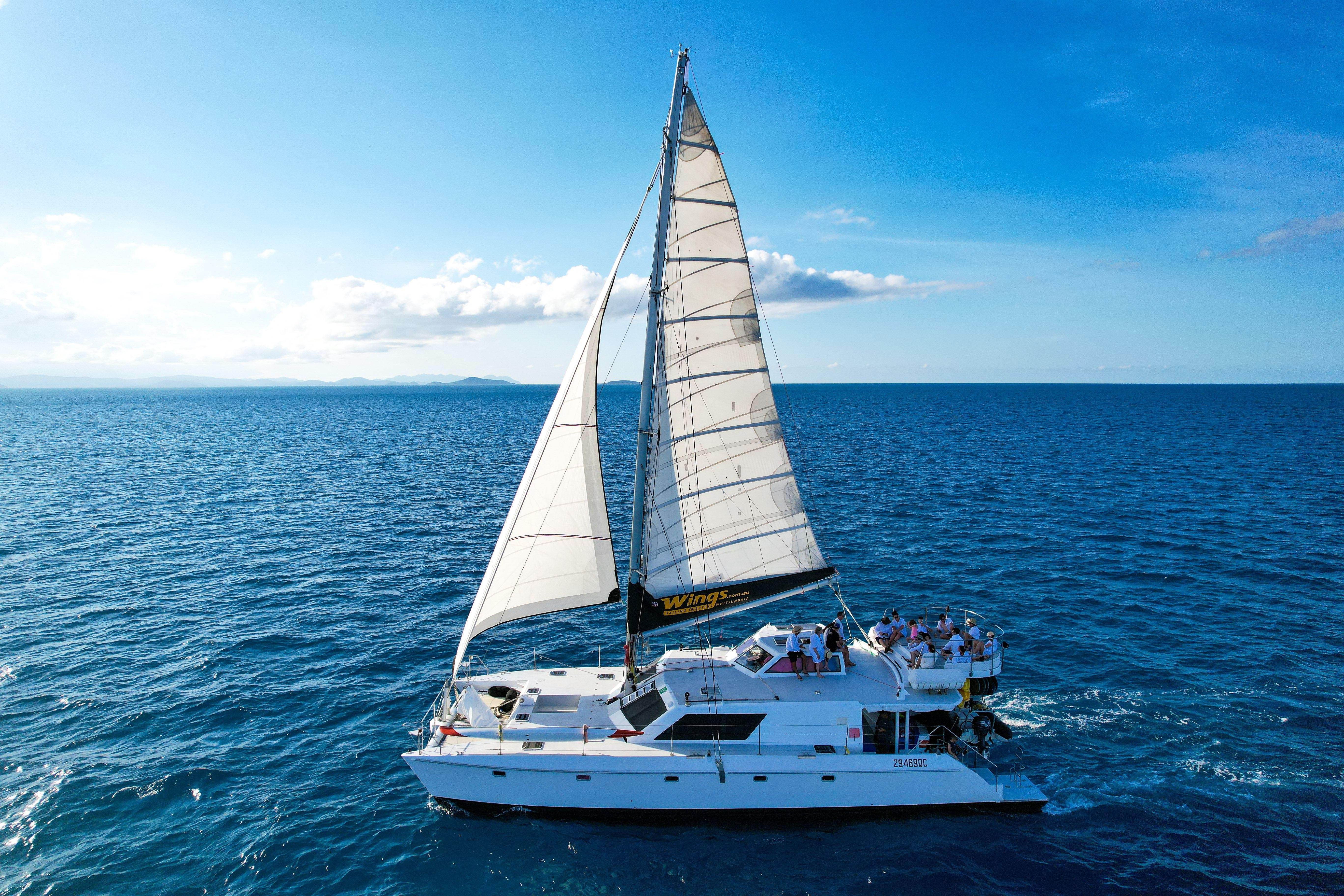 Whitsundays Luxury Catamaran Sail, Snorkel & SUP Day Tour