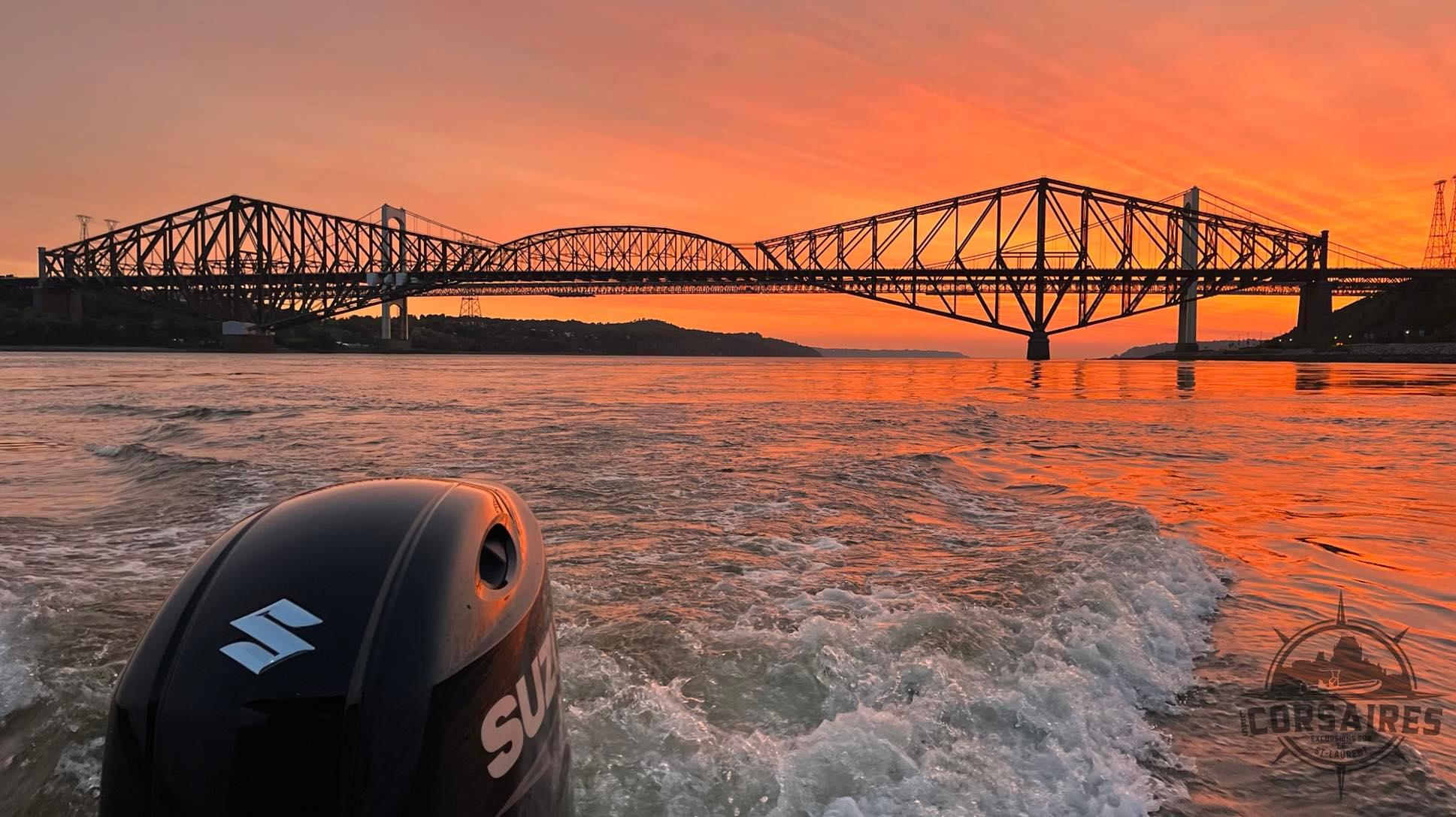 Sunset Zodiac Adventure on the St. Lawrence River