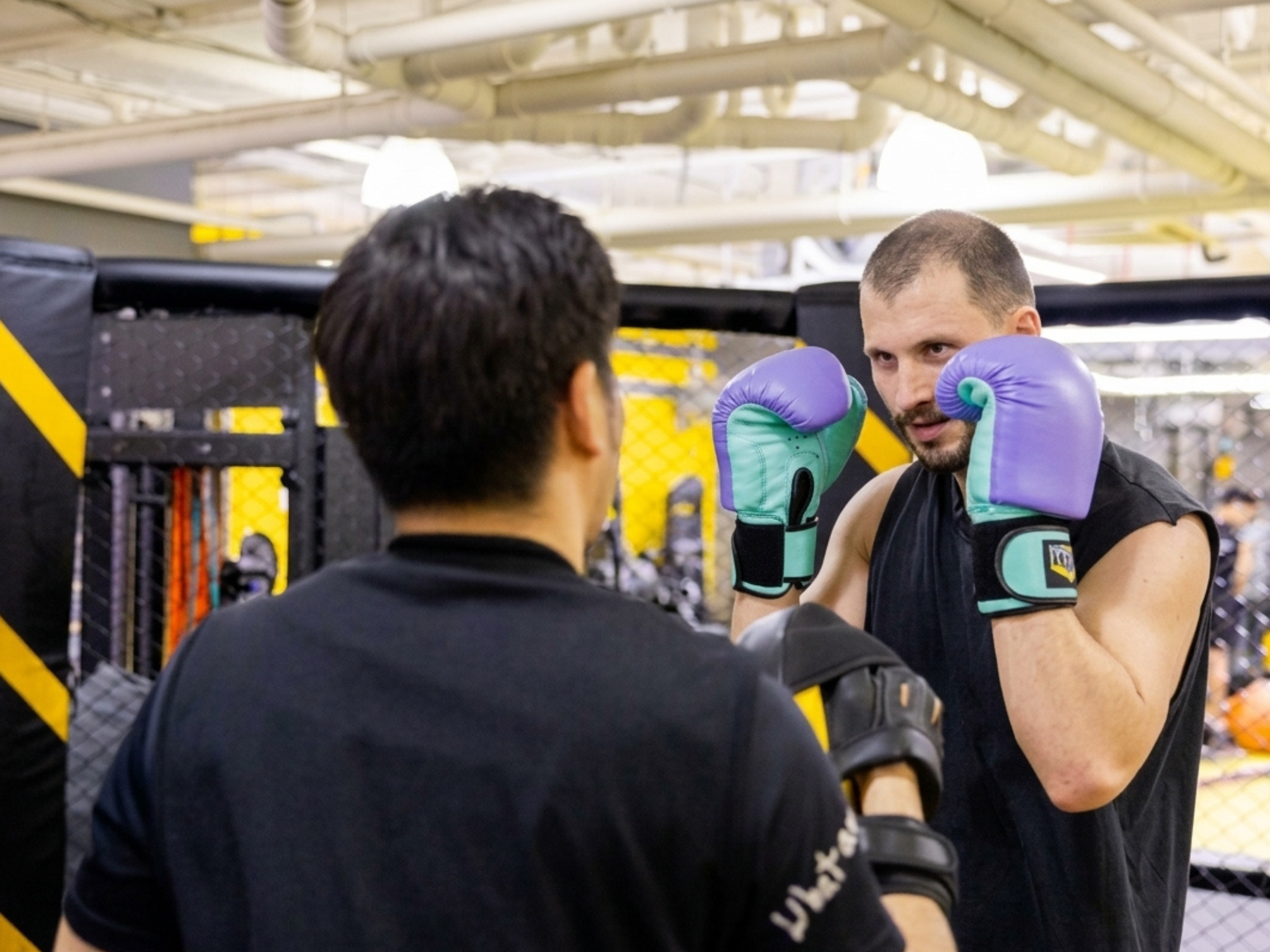 Muay Thai class in Bangkok — beginner training session with a professional trainer — image 11